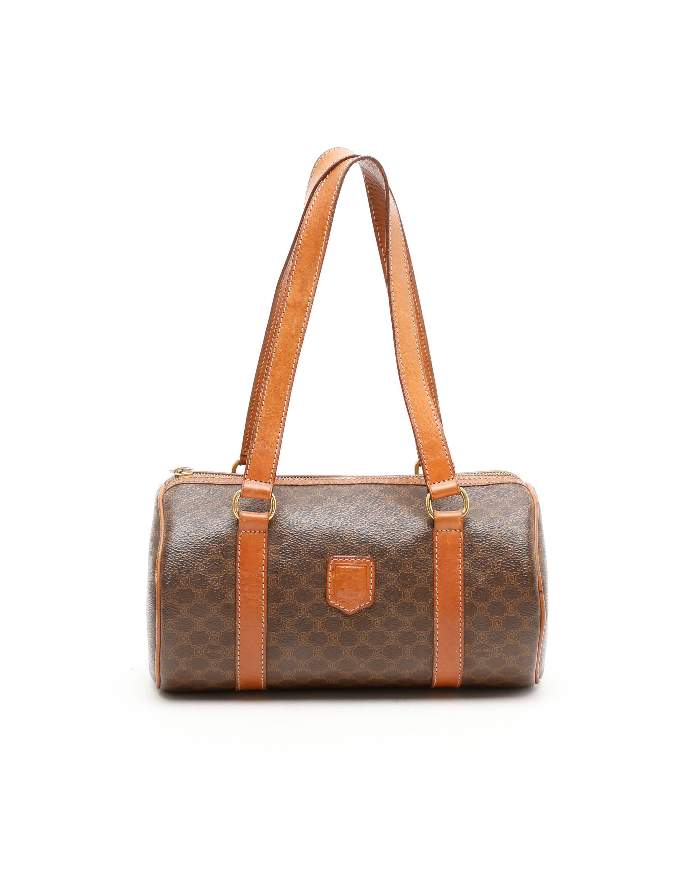 Céline Mini Macadam Boston Bag