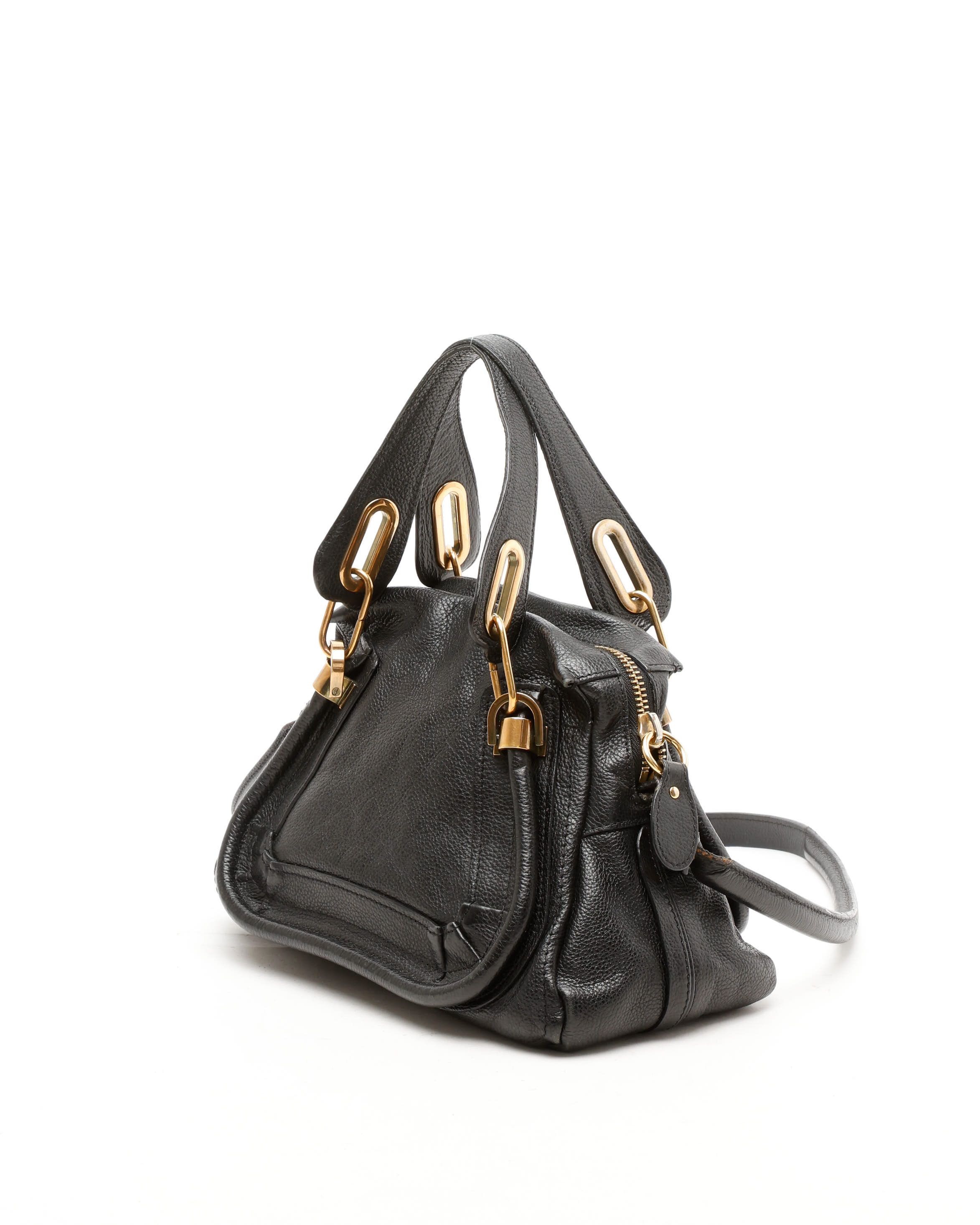 Chloé Small Paraty Bag In Black