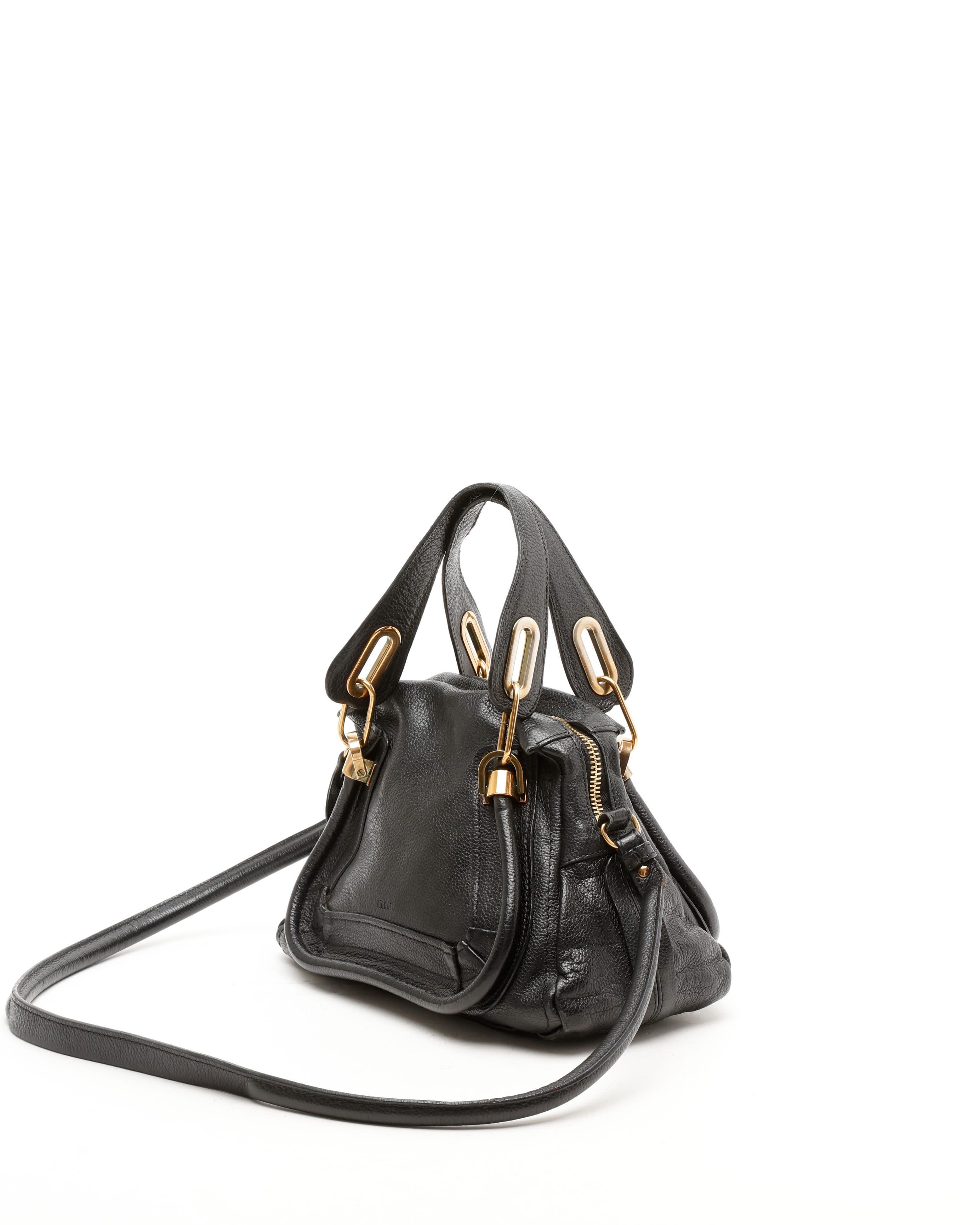 Chloé Small Paraty Bag In Black
