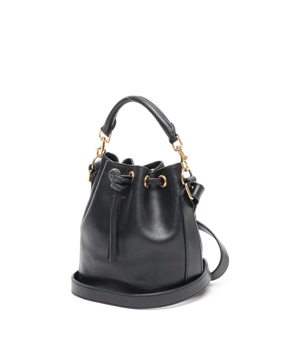 Saint Laurent Emmanuelle Bucket Bag In Black