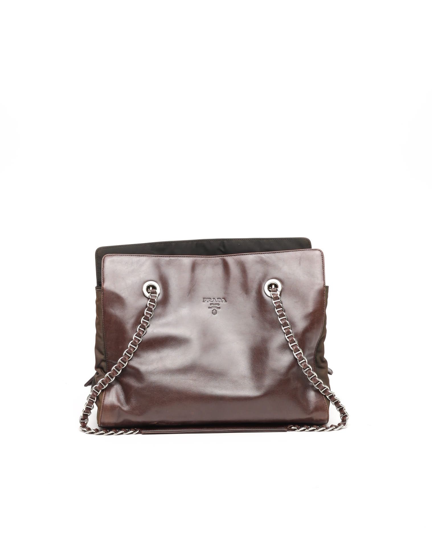 Prada Chain Tote Bag