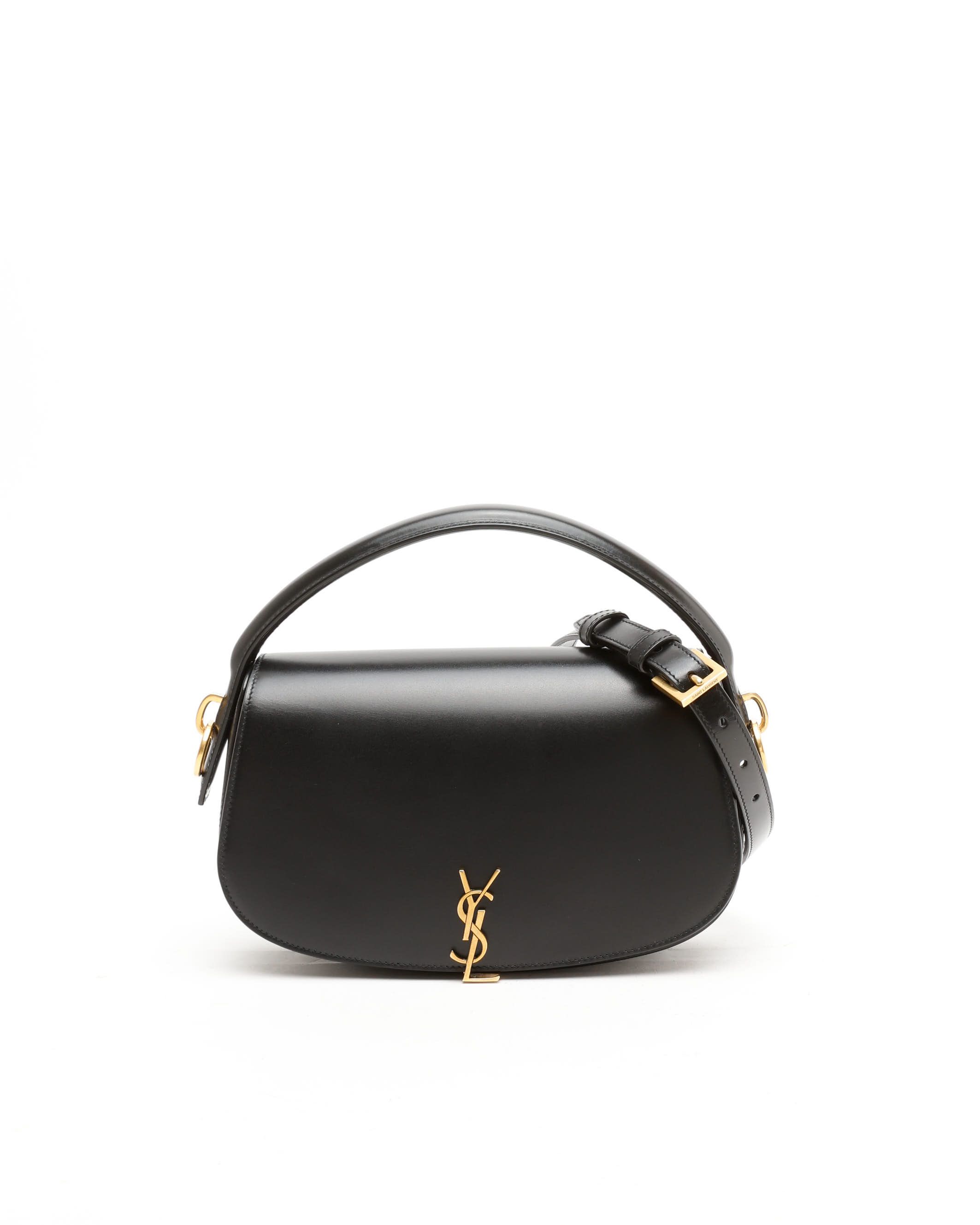 Saint Laurent Voltaire Bag In Black