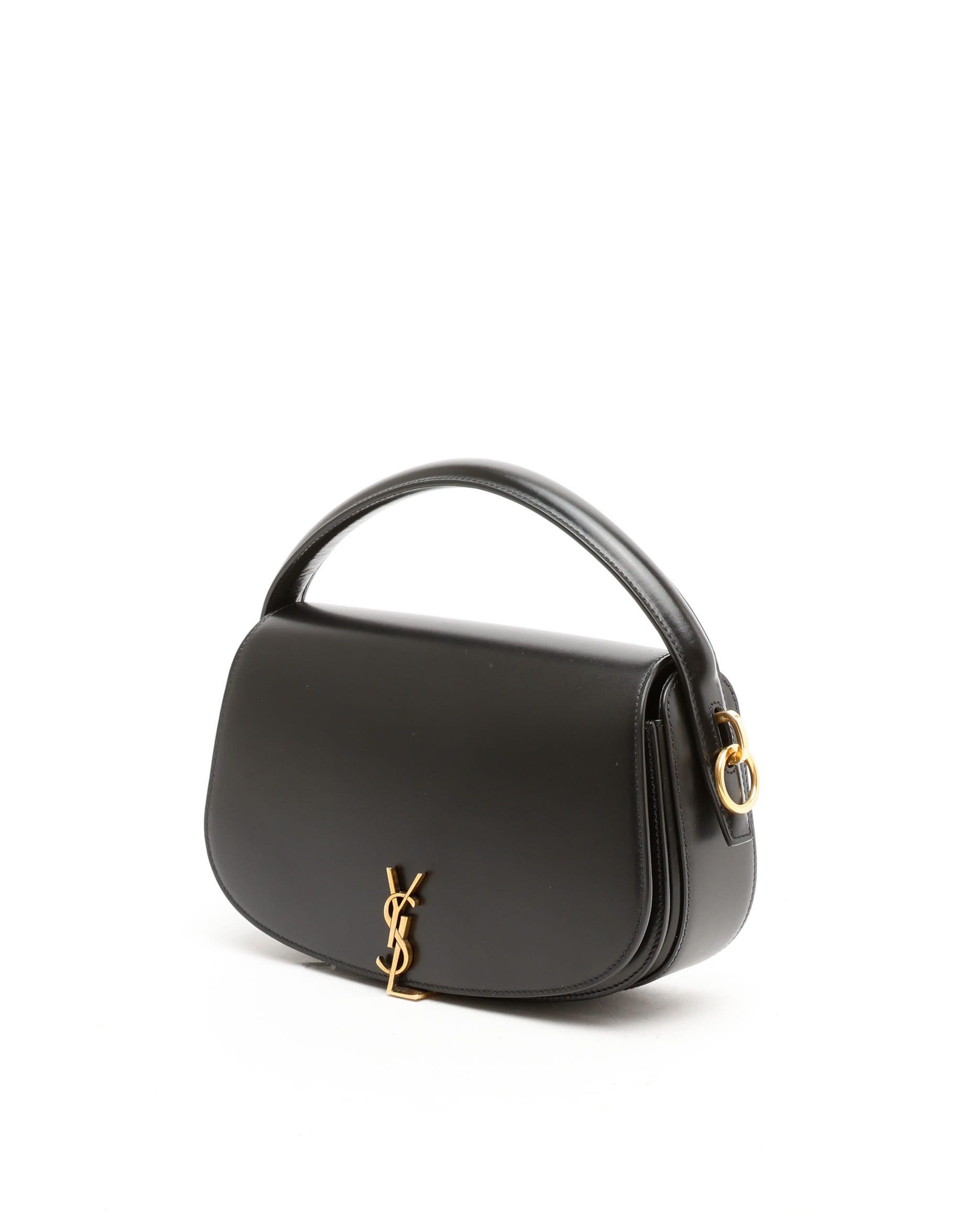 Saint Laurent Voltaire Bag In Black
