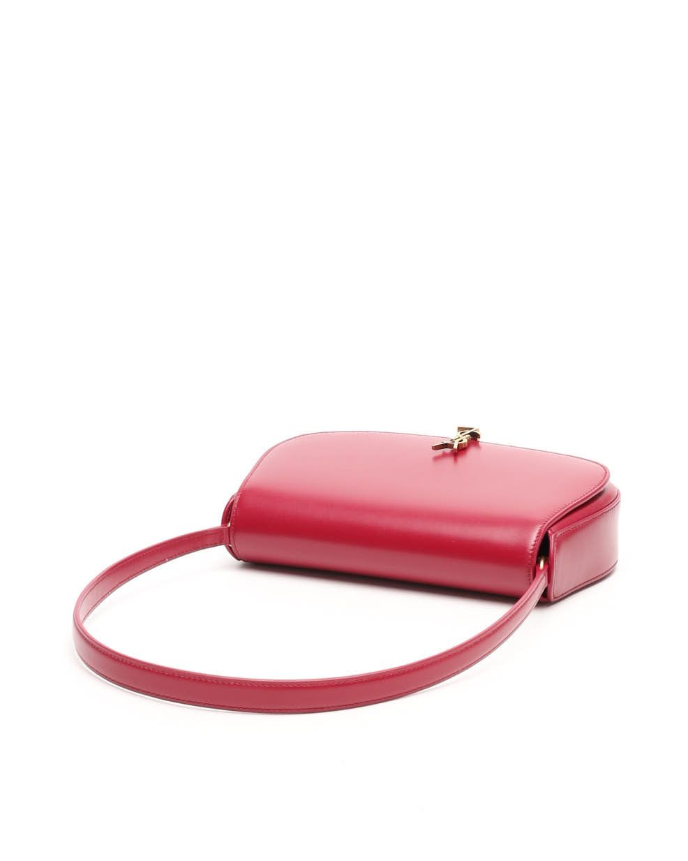 Saint Laurent Voltaire Mini Bag In Red