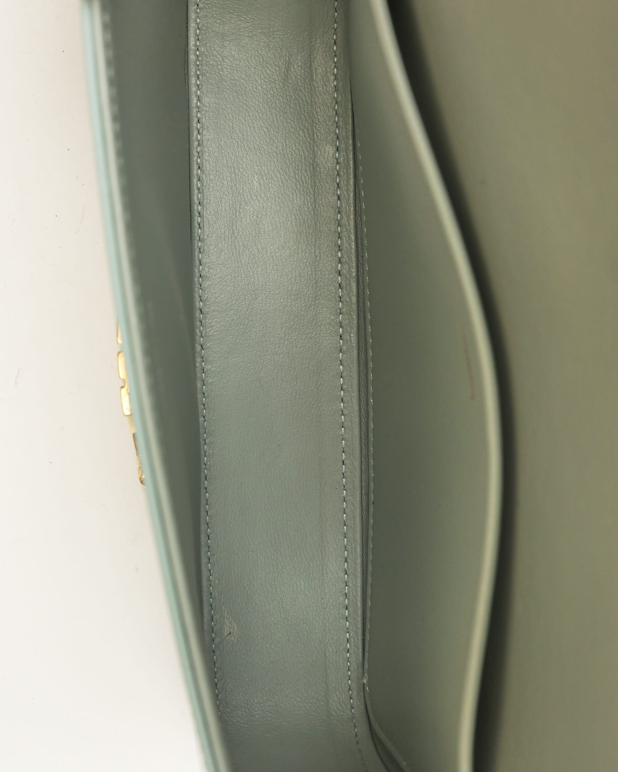 Celine Céline Claude Triomphe Bag In Blue