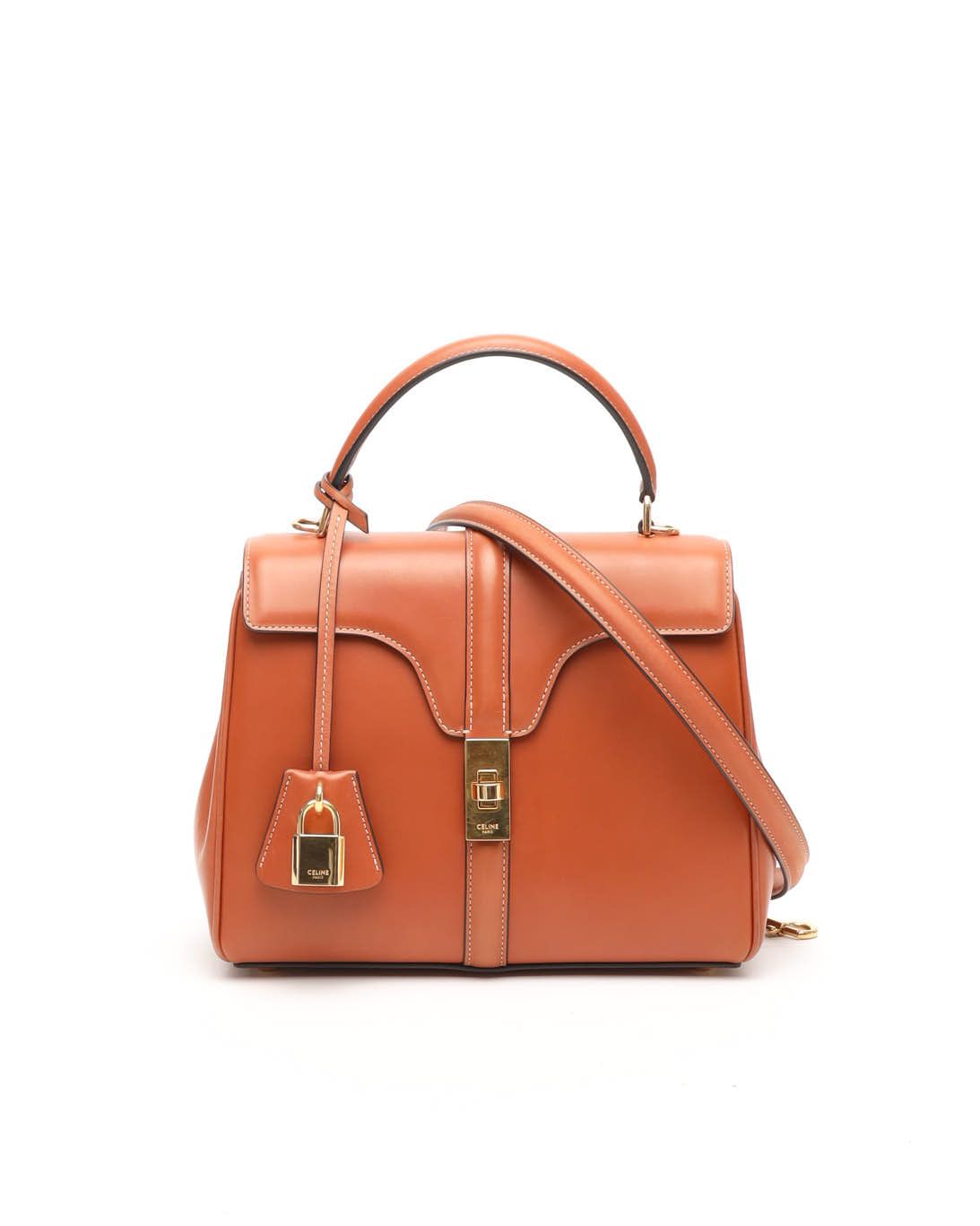 Celine Céline Small 16 Bag In Purple