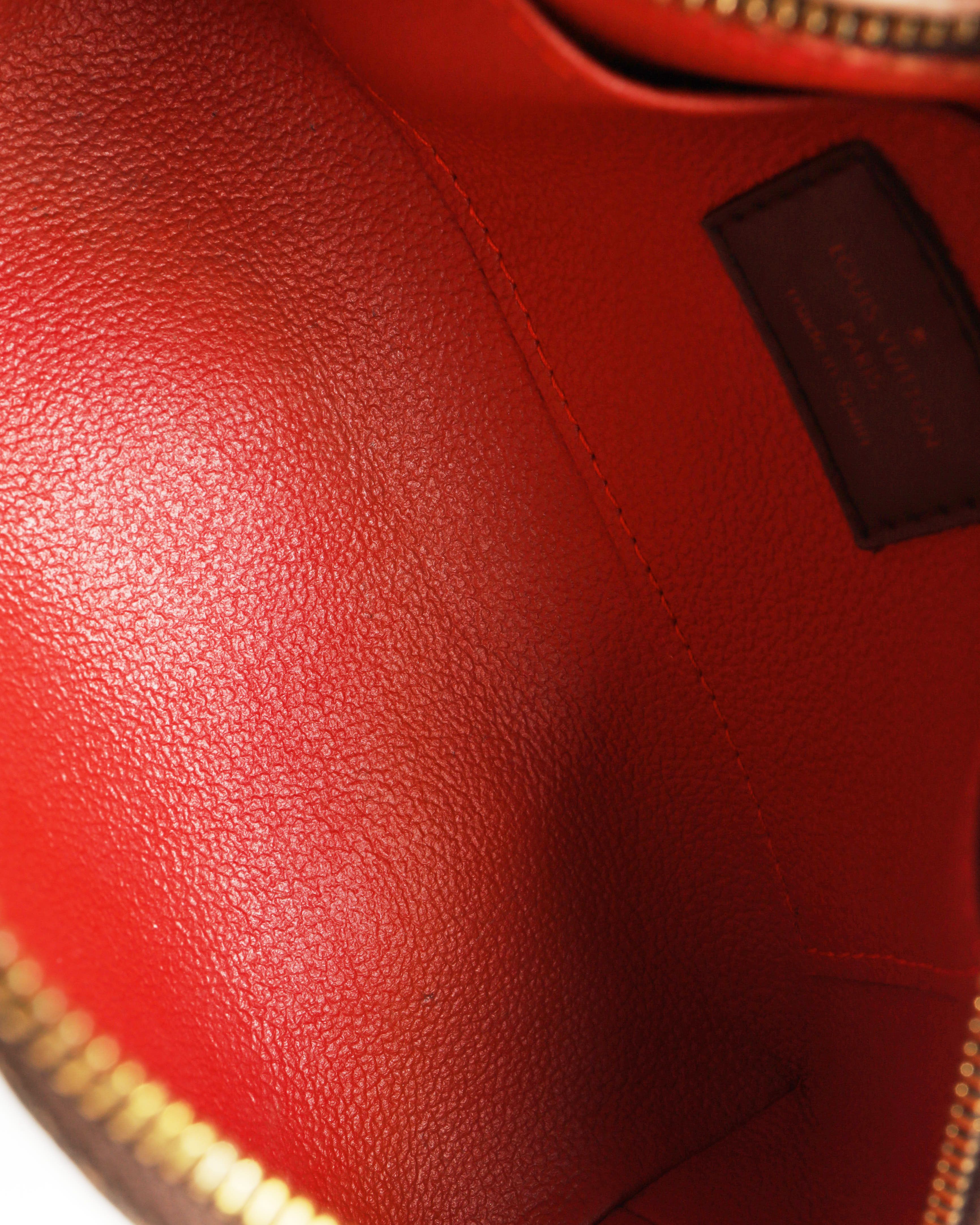 Pre-owned Louis Vuitton Damier Cosmetic Pouch In Brown