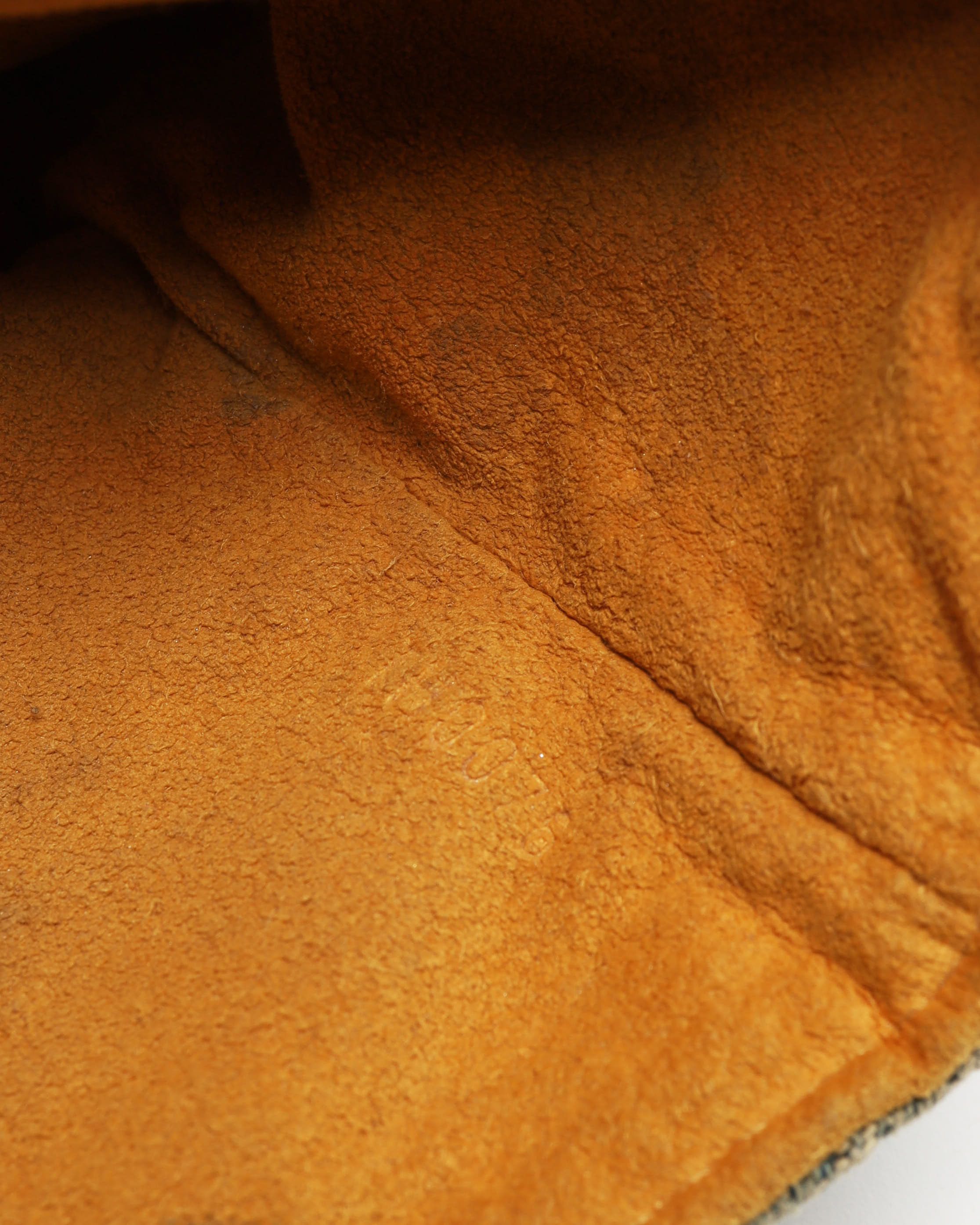 Pre-owned Louis Vuitton Monogram Denim Pratt Clutch In Blue