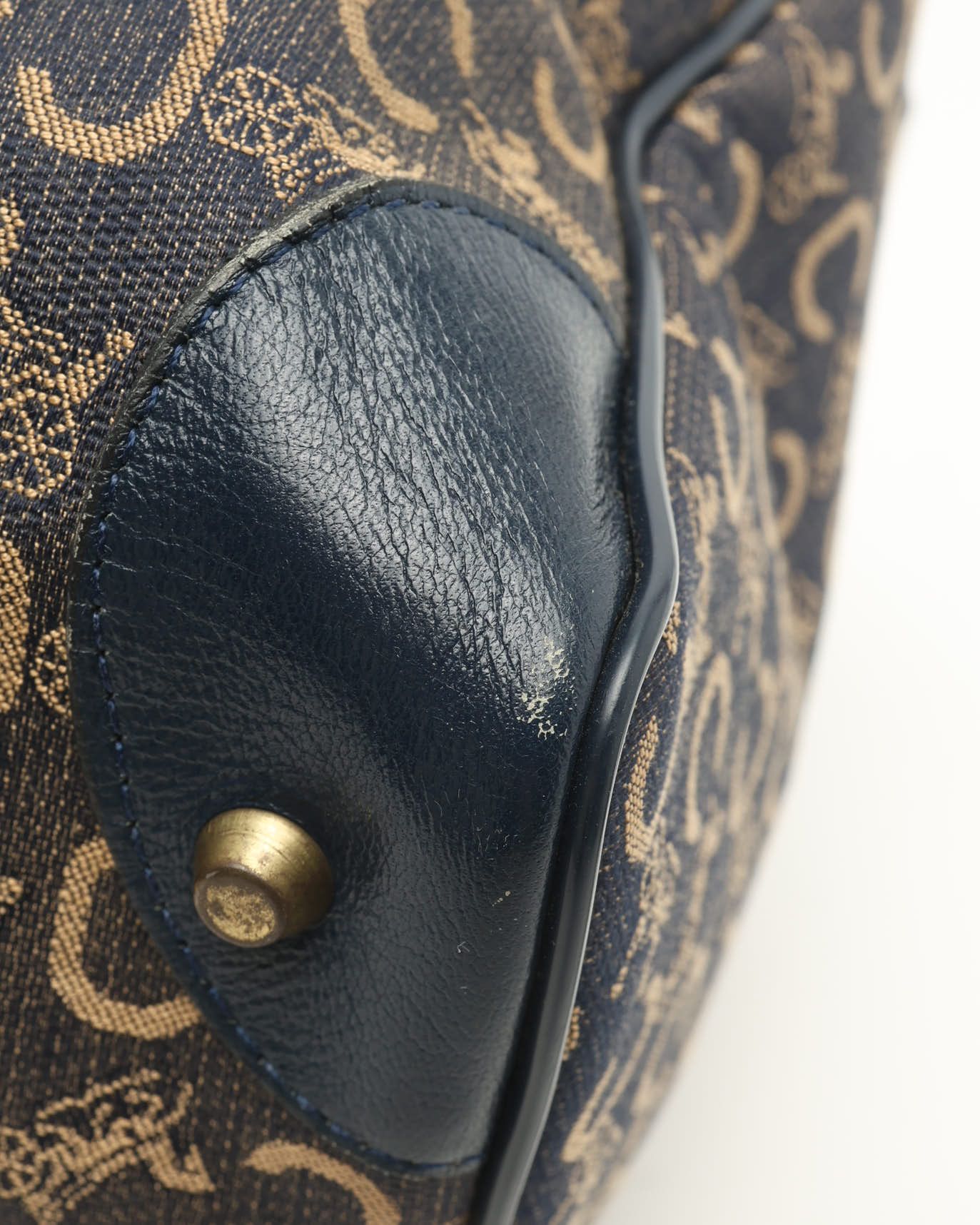 Celine Céline Carriage Boston Bag In Multi