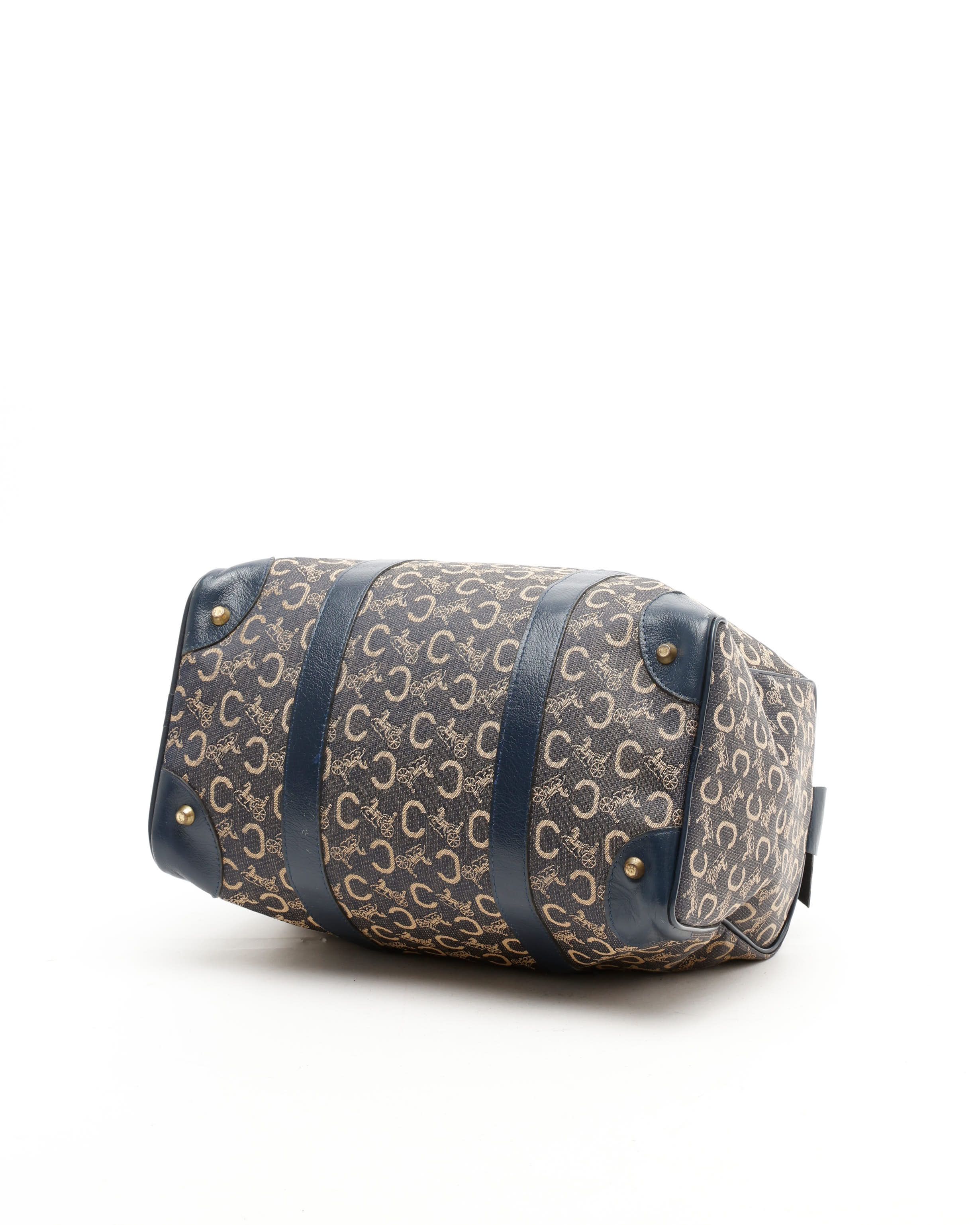 Celine Céline Carriage Boston Bag In Multi