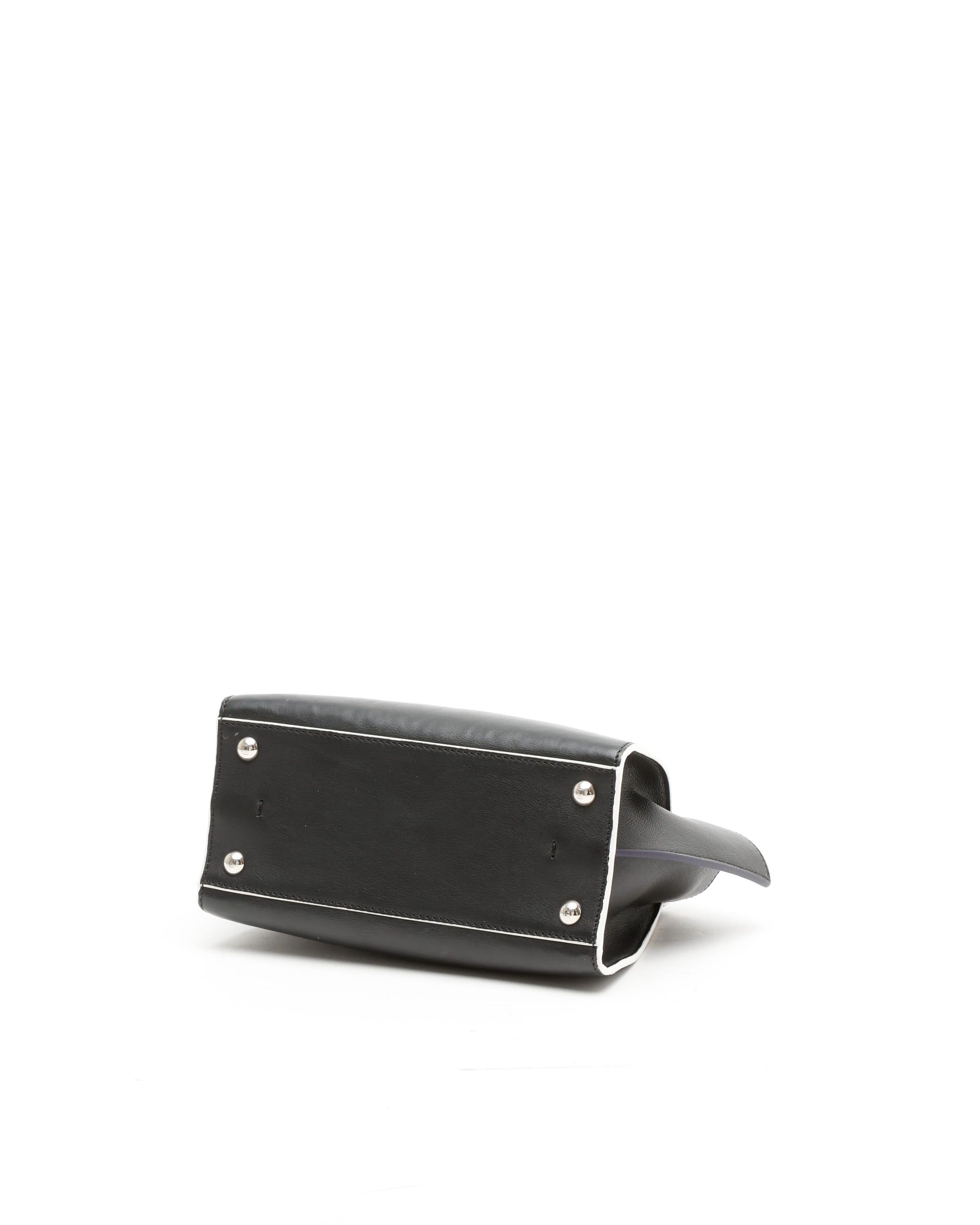 Fendi Mini 3jours Tote Bag In Black