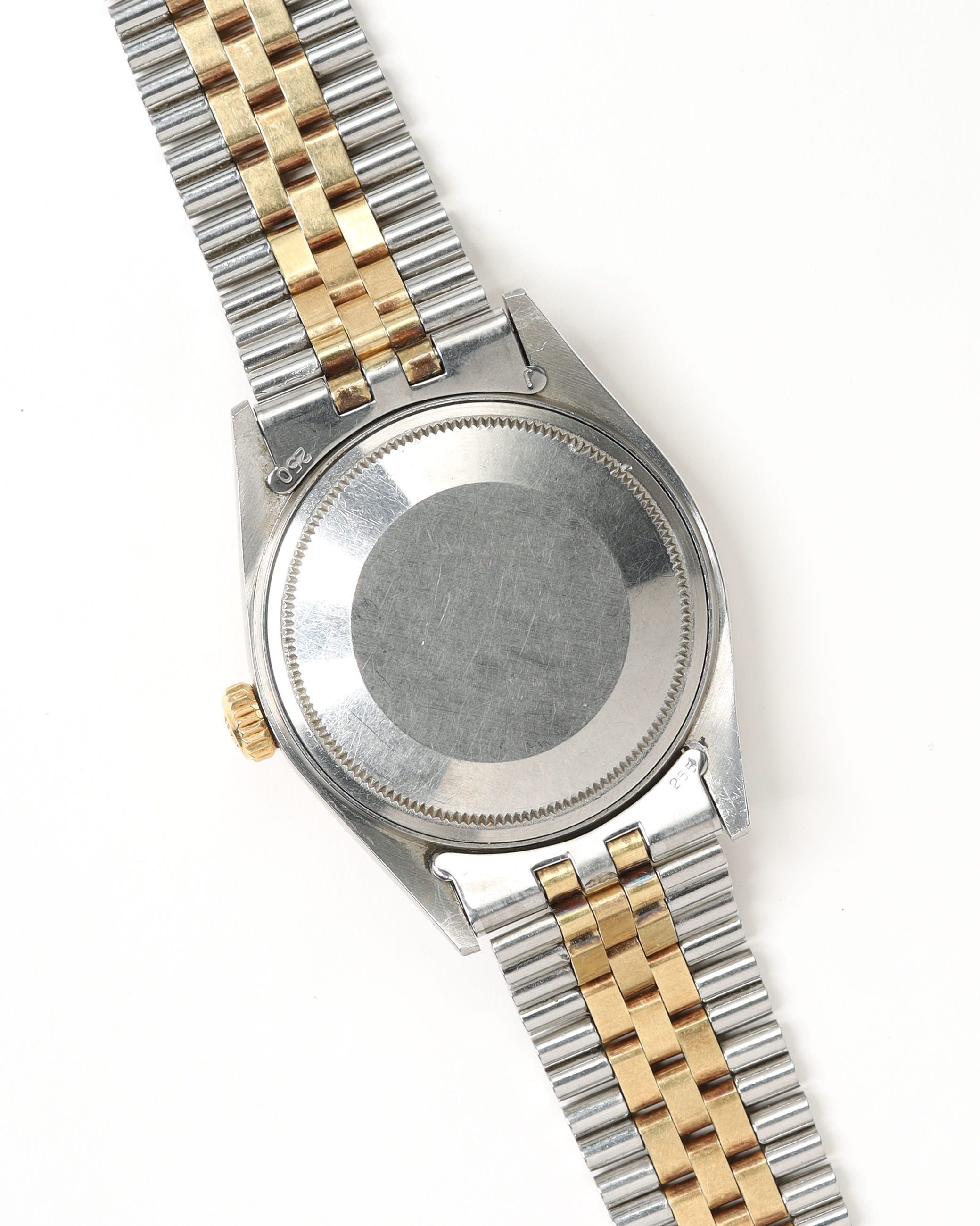 Rolex Datejust 36mm Ref 1601 Rare Wide Boy 1971 Watch In Gold