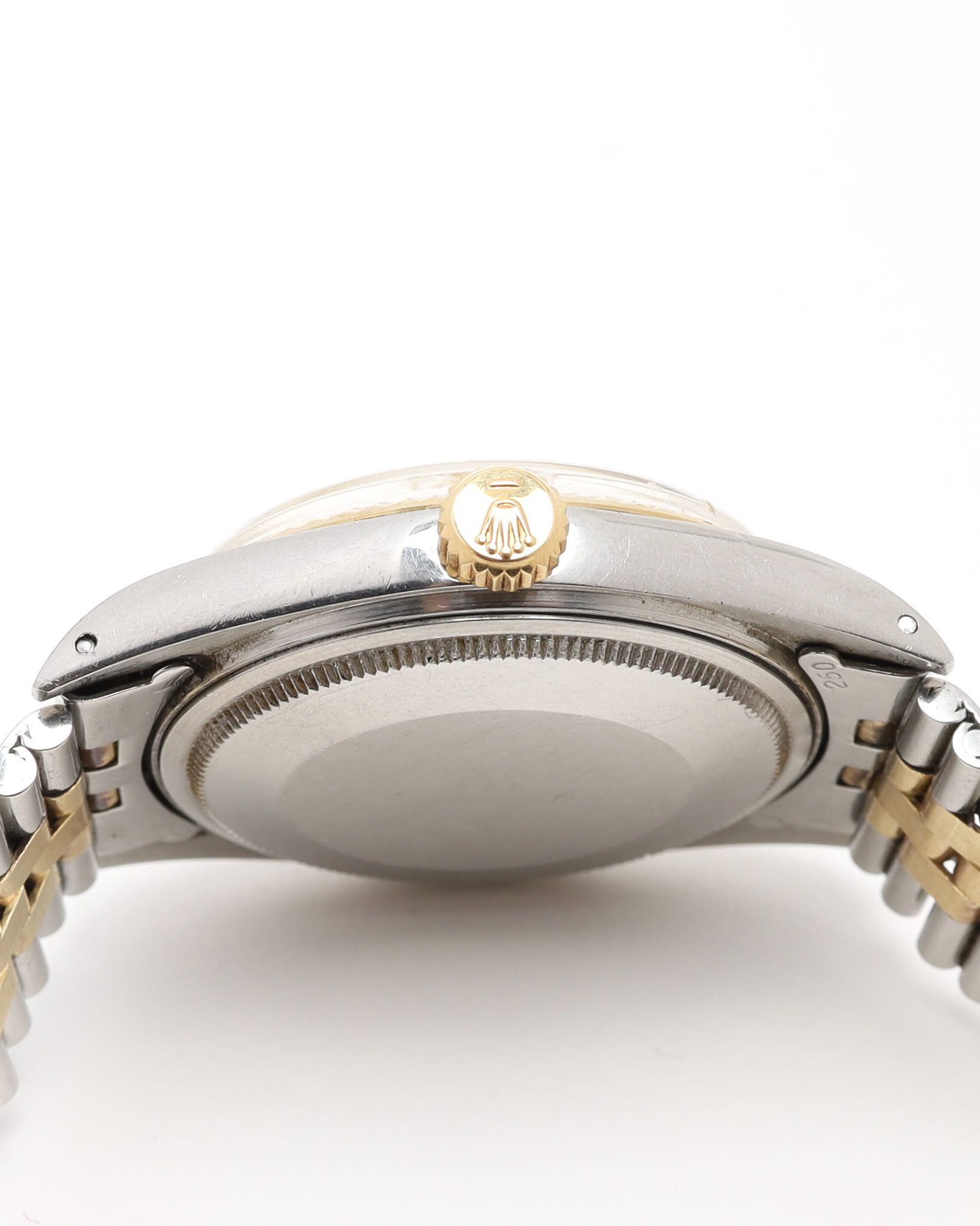 Rolex Datejust 36mm Ref 1601 Rare Wide Boy 1971 Watch In Gold