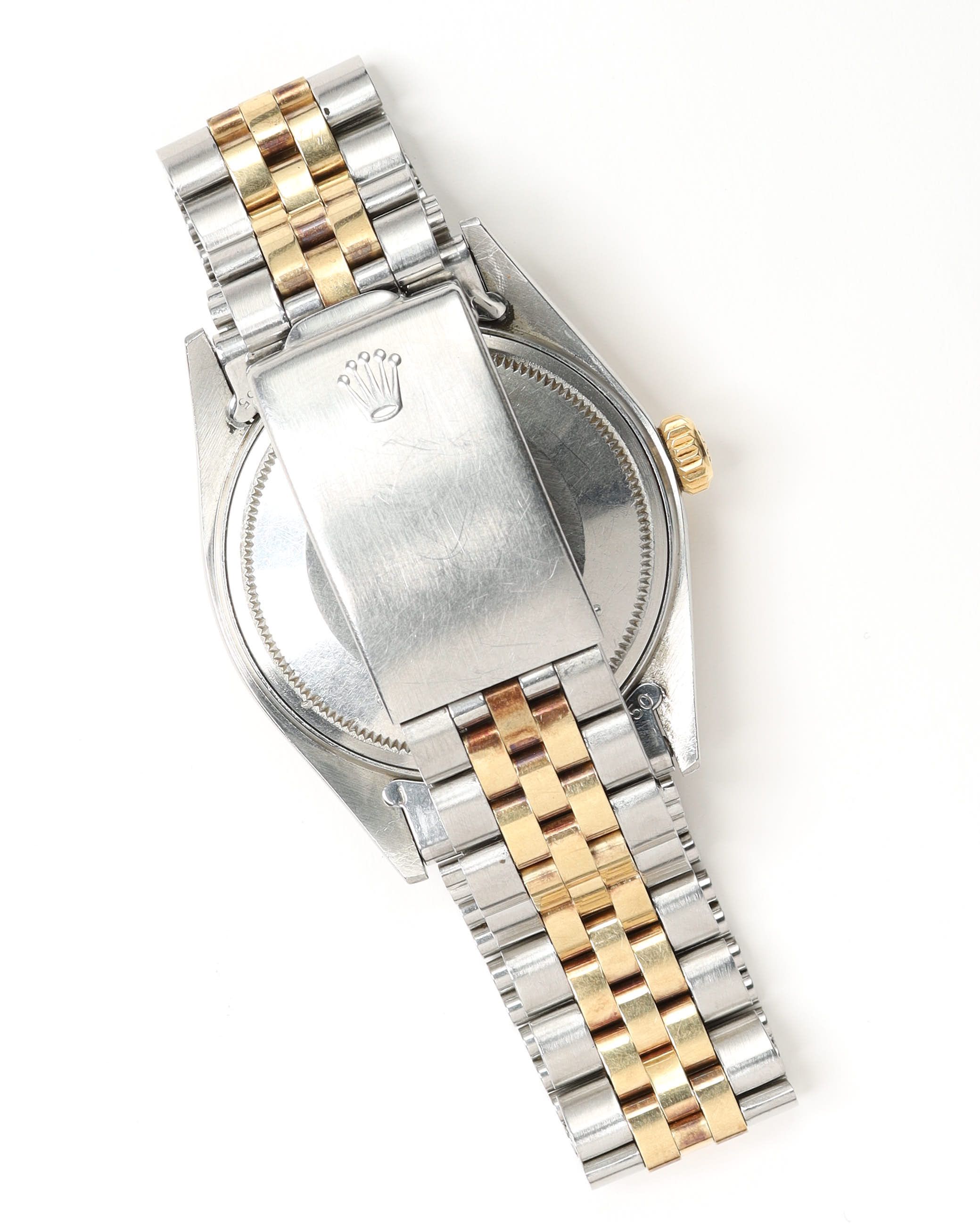 Rolex Datejust 36mm Ref 1601 Rare Wide Boy 1971 Watch In Gold