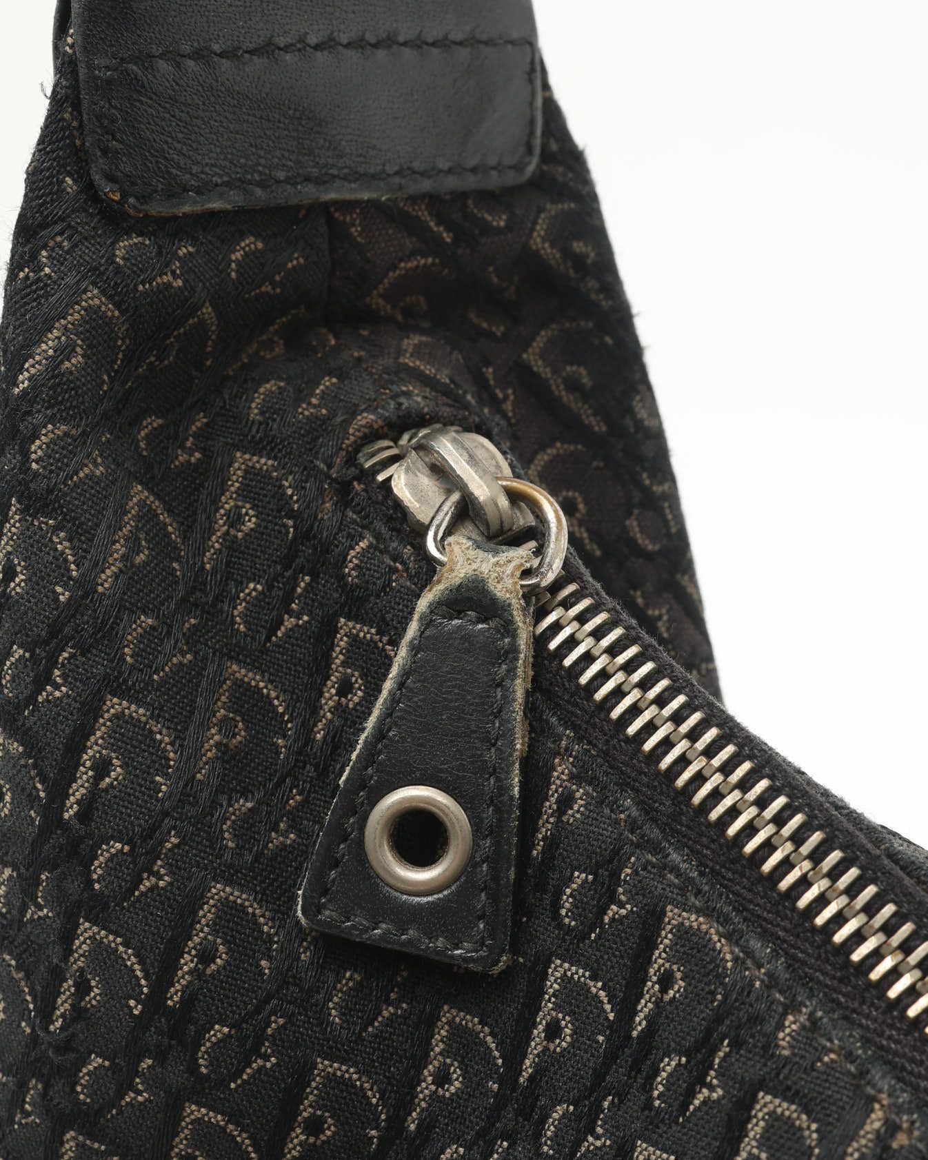 Dior Christian  Street Chic Hobo Bag In Black