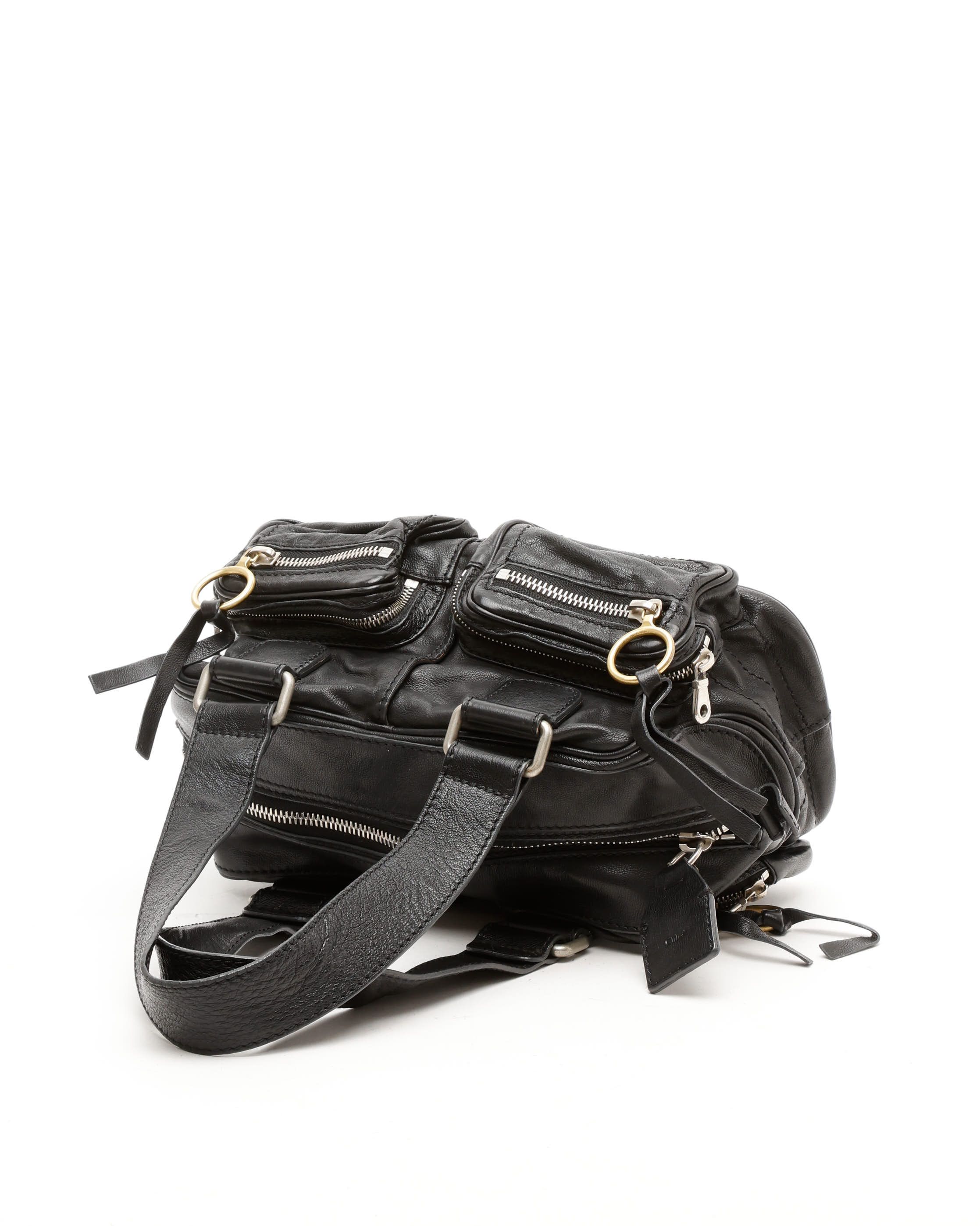 Chloé Betty Shoulder Bag In Black