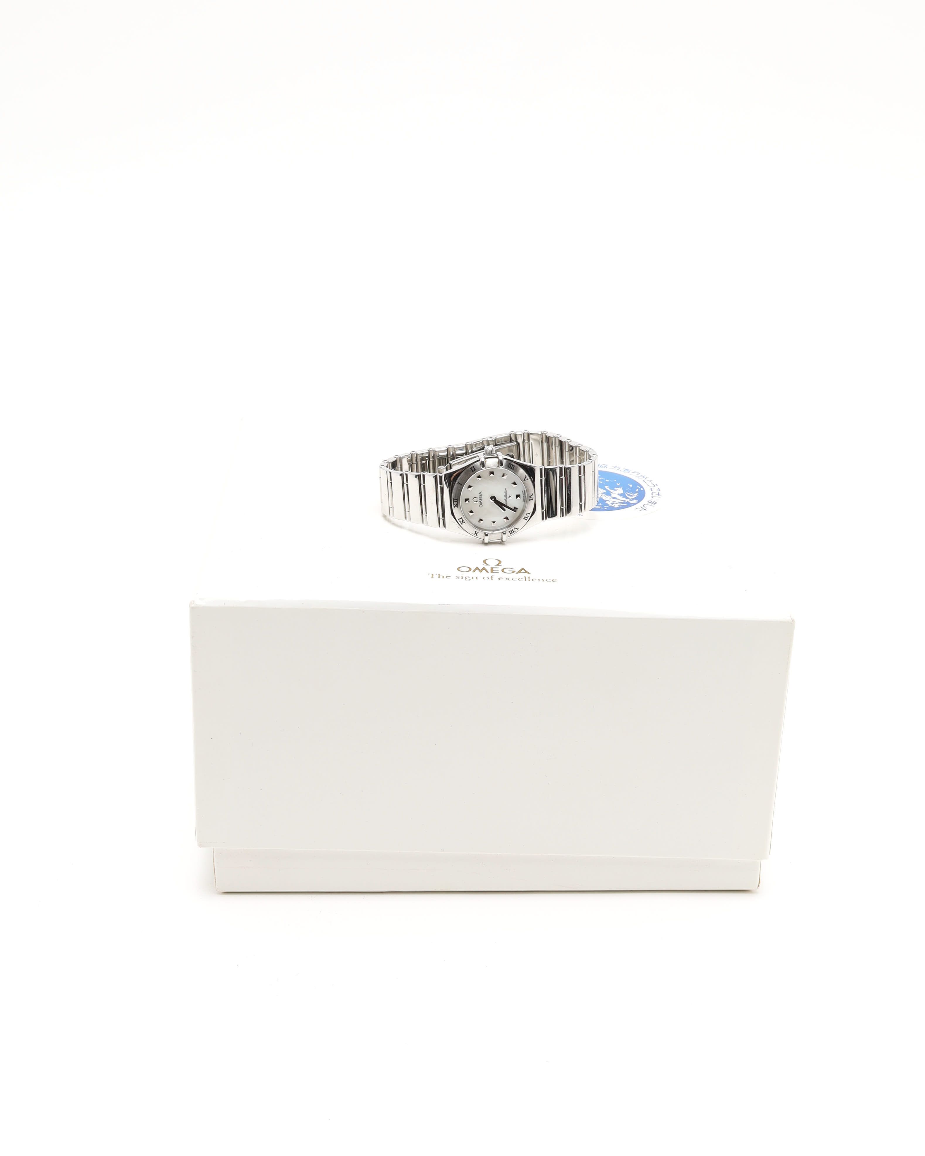 Omega Lady-constellation 25mm 1571.71 Full Set 1998 Watch In Metallic