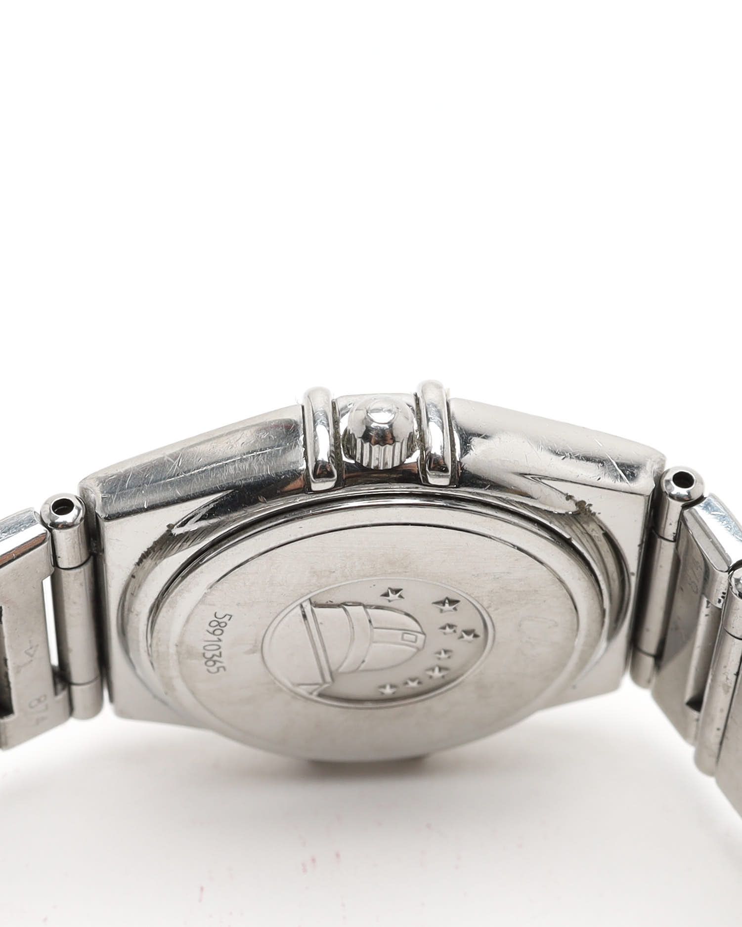 Omega Lady-constellation 25mm Ref 795.1241 1998 Watch In Metallic