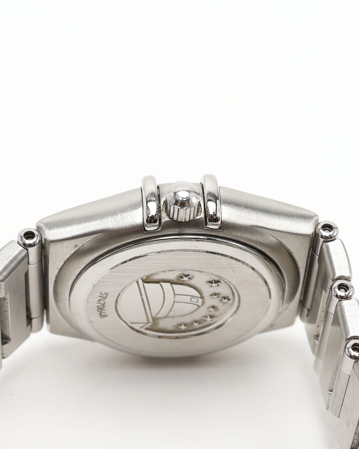 Omega Lady-constellation 22,5mm Ref 1567.66 Full Set 1998 Watch In Metallic