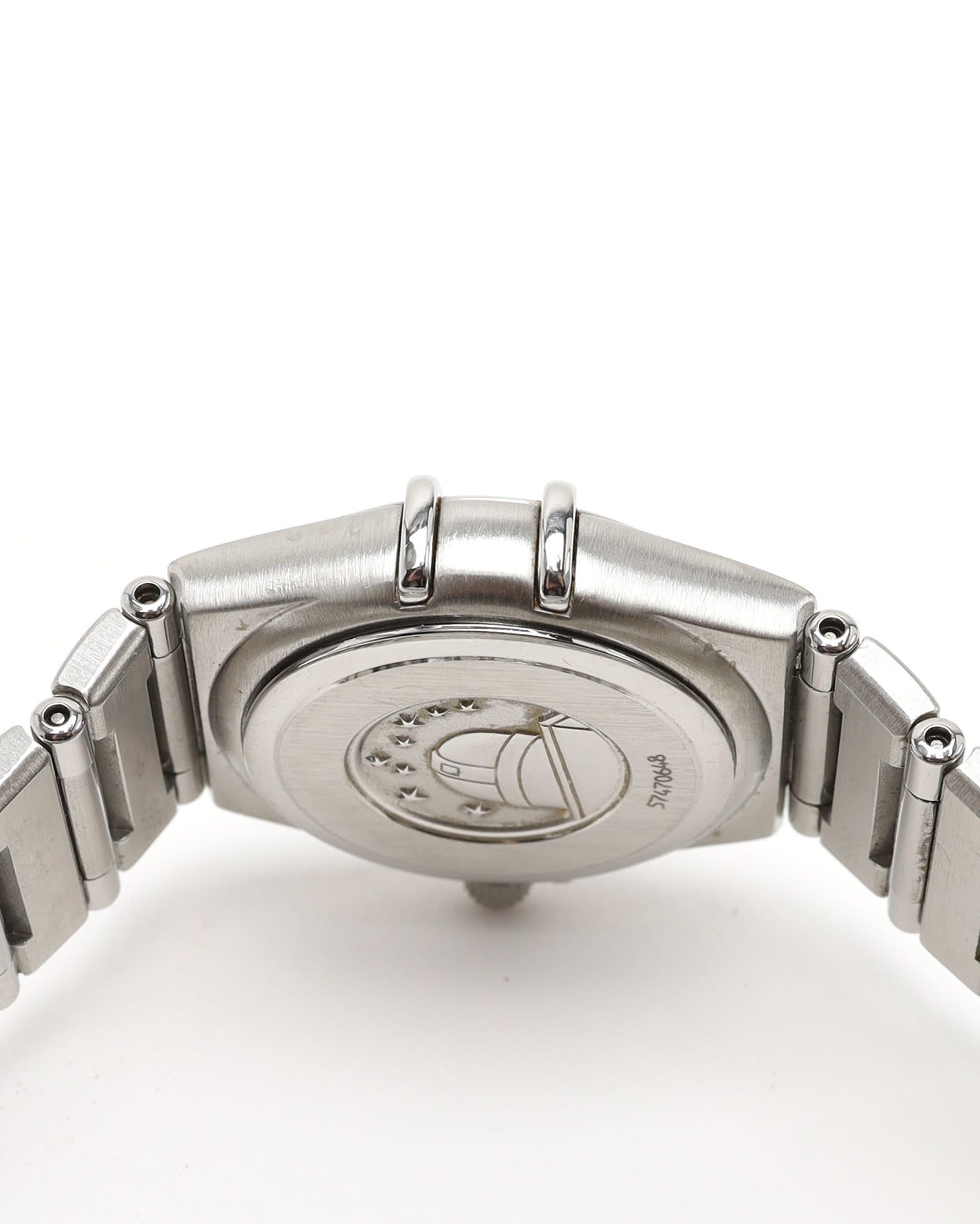 Omega Lady-constellation 22,5mm Ref 1567.66 Full Set 1998 Watch In Metallic