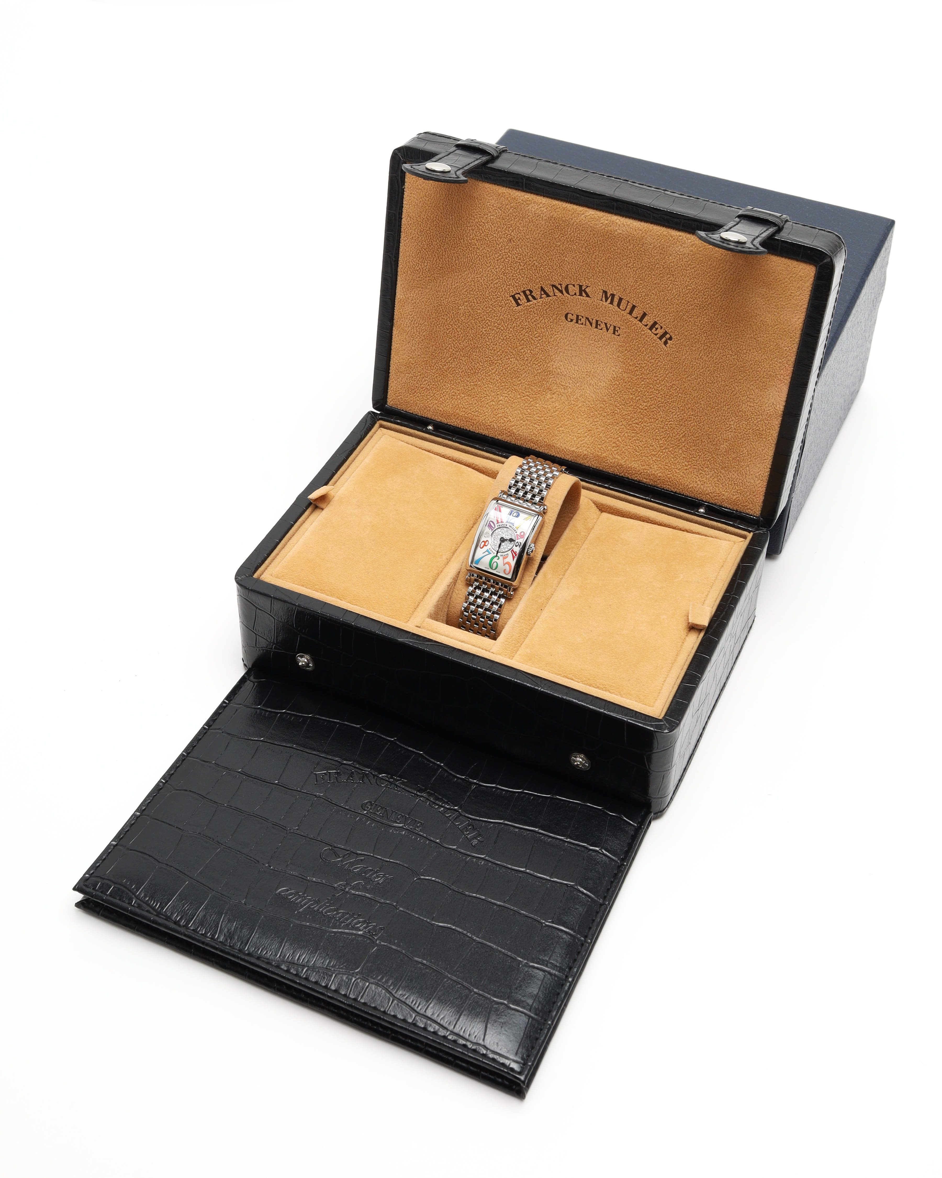 Franck Muller Long Island Color Dream 23mm Ref 902qz Watch In Multi