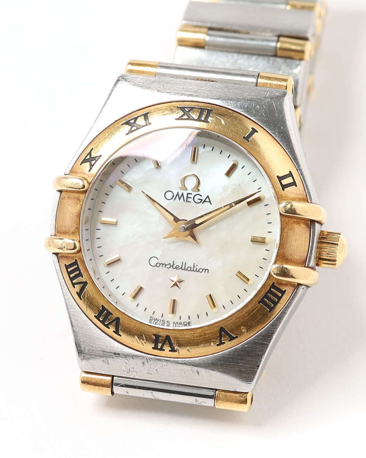 Omega Lady-constellation 22,5mm Ref 795.1203 1995 Watch In Metallic