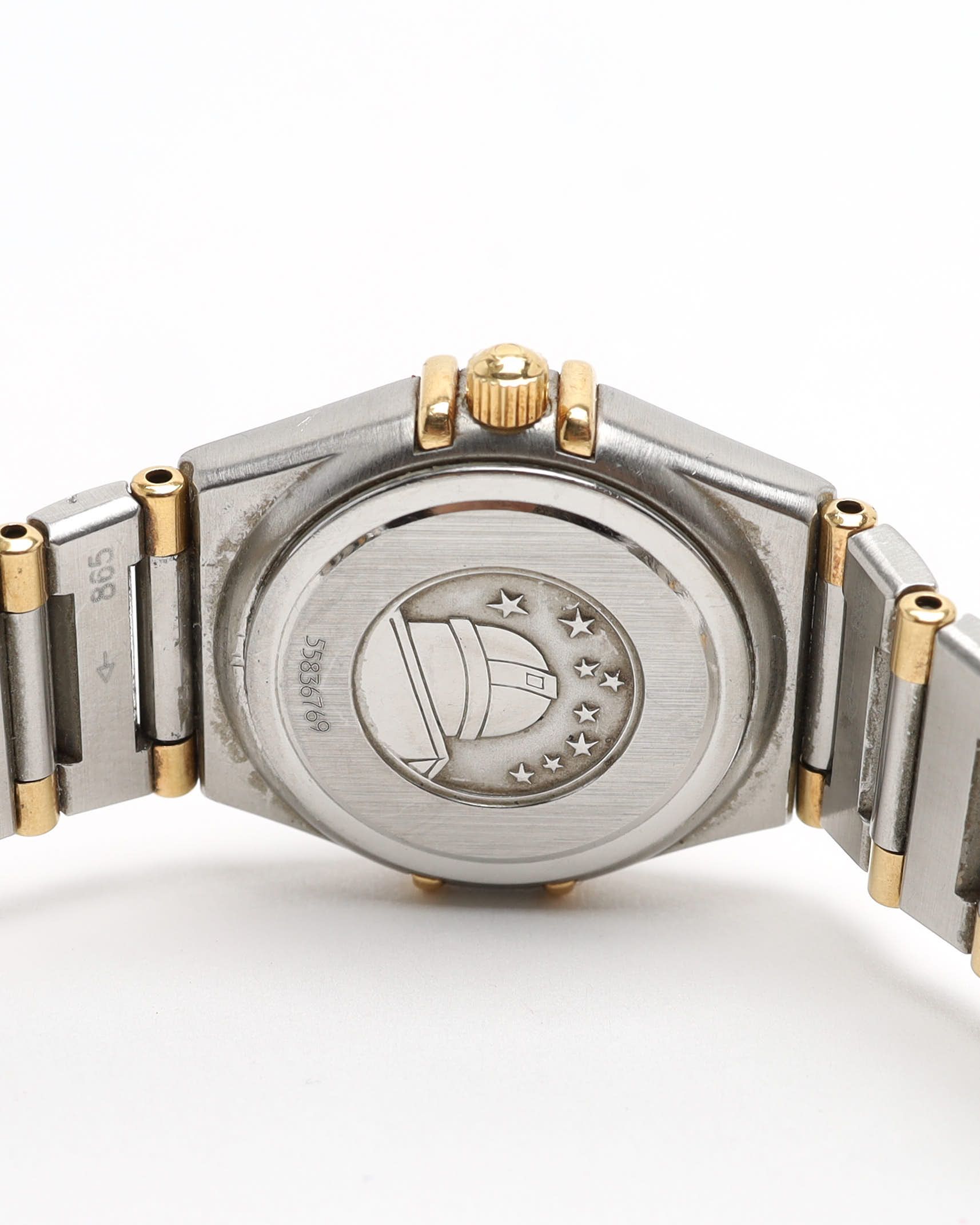 Omega Lady-constellation 22,5mm Ref 795.1203 1995 Watch In Metallic