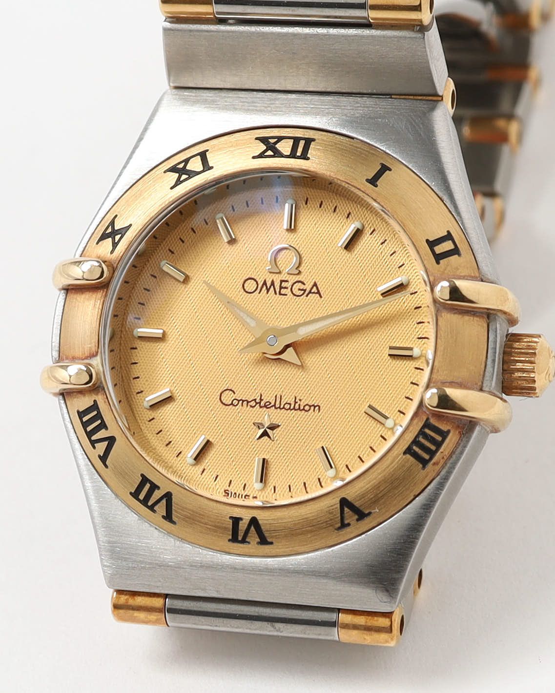Omega Lady-constellation 22,5mm Ref 795.1205 1998 Watch In Gold