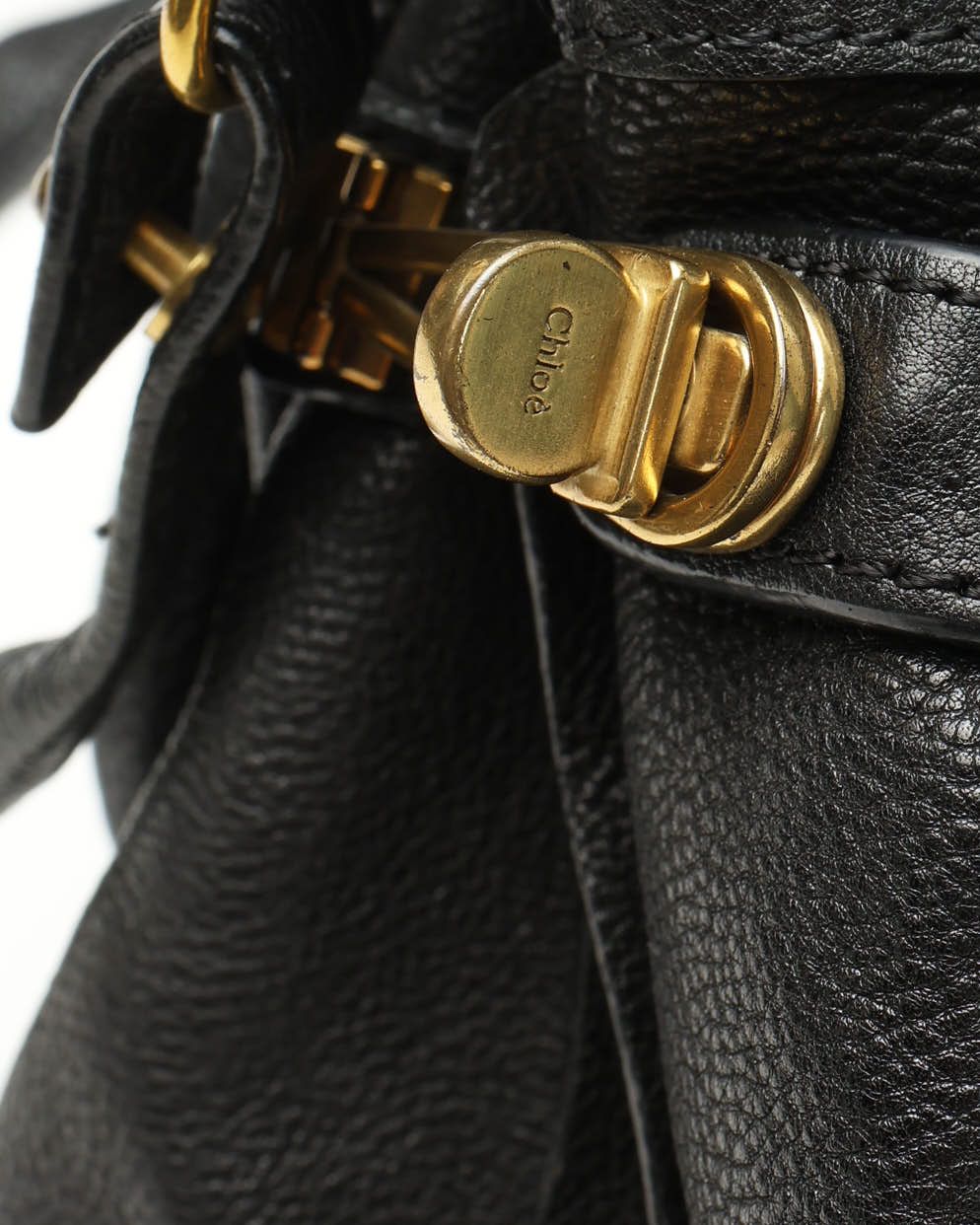 Chloé Large Paraty Bag In Black