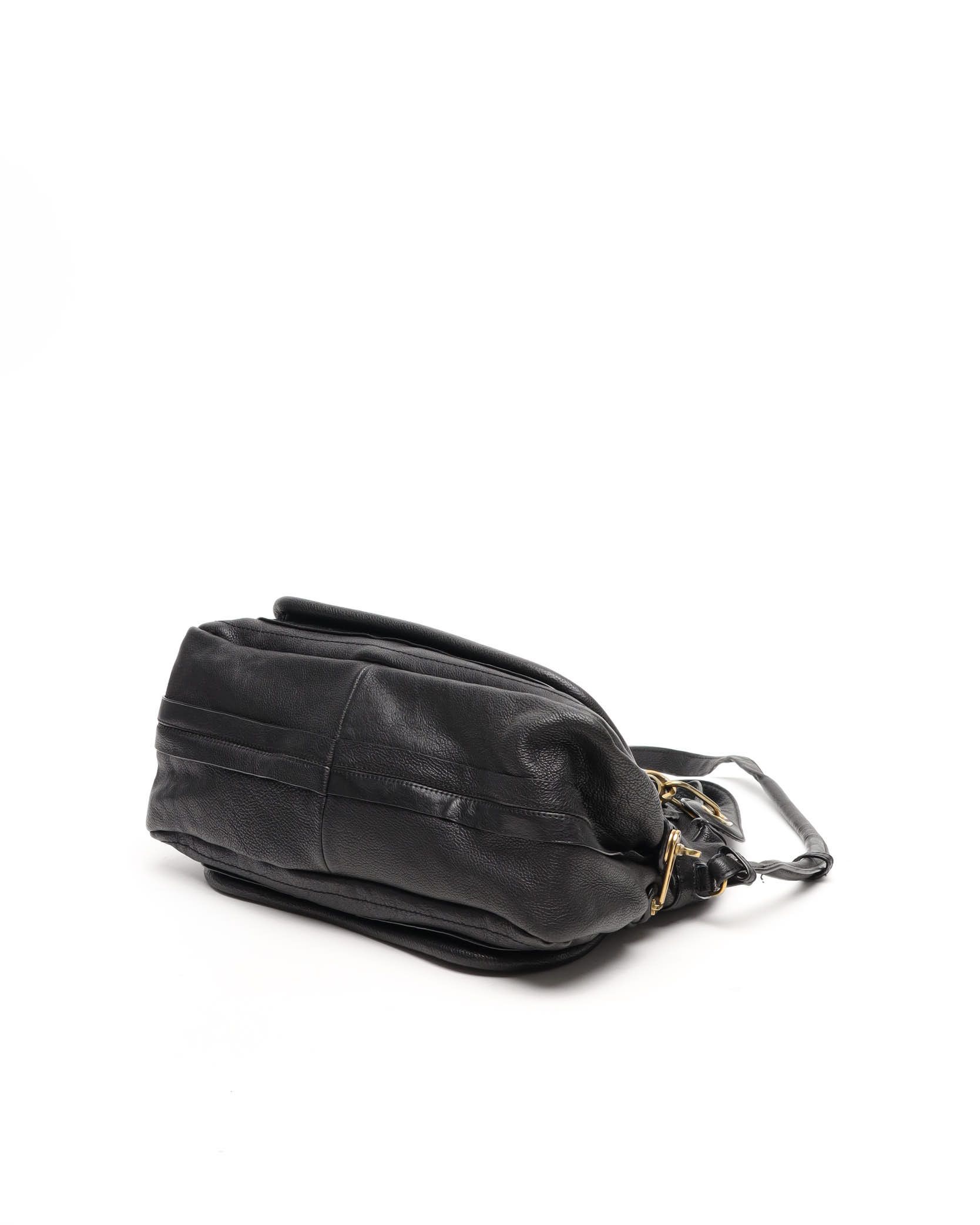 Chloé Large Paraty Bag In Black