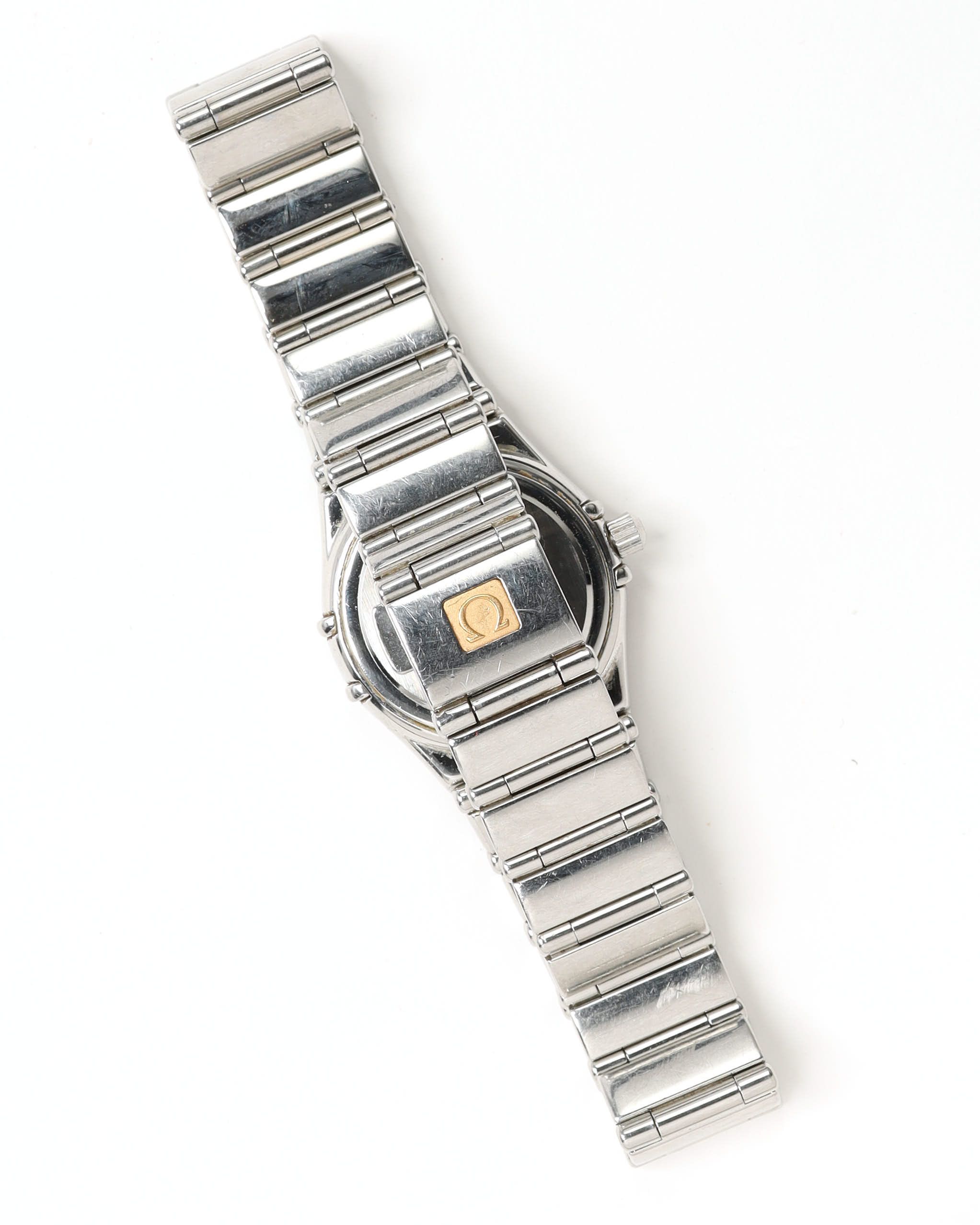 Omega Lady-constellation 22,5mm Ref 1561.61 Full Set 1998 Watch In Pink