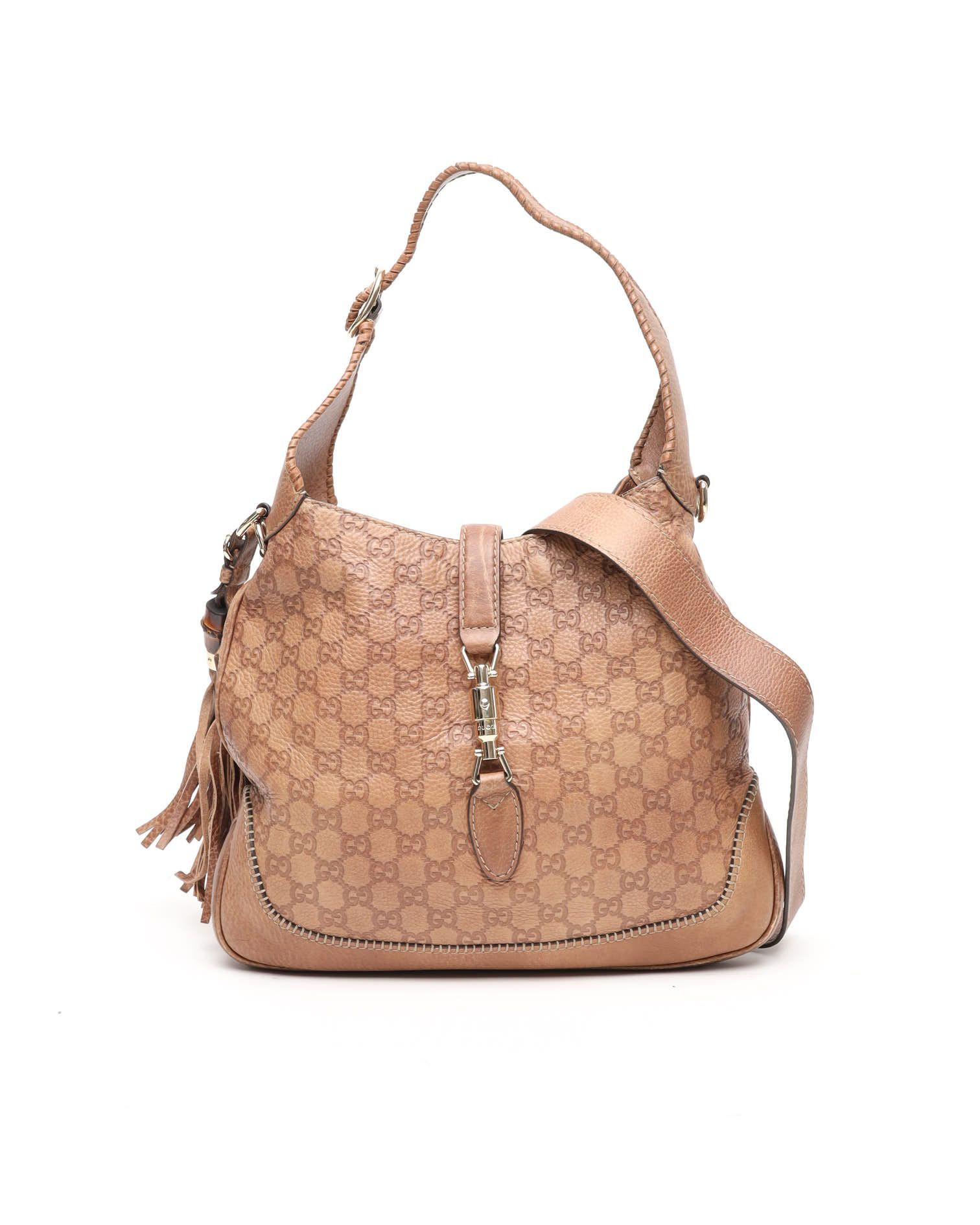 Gucci New Jackie Bag In Brown