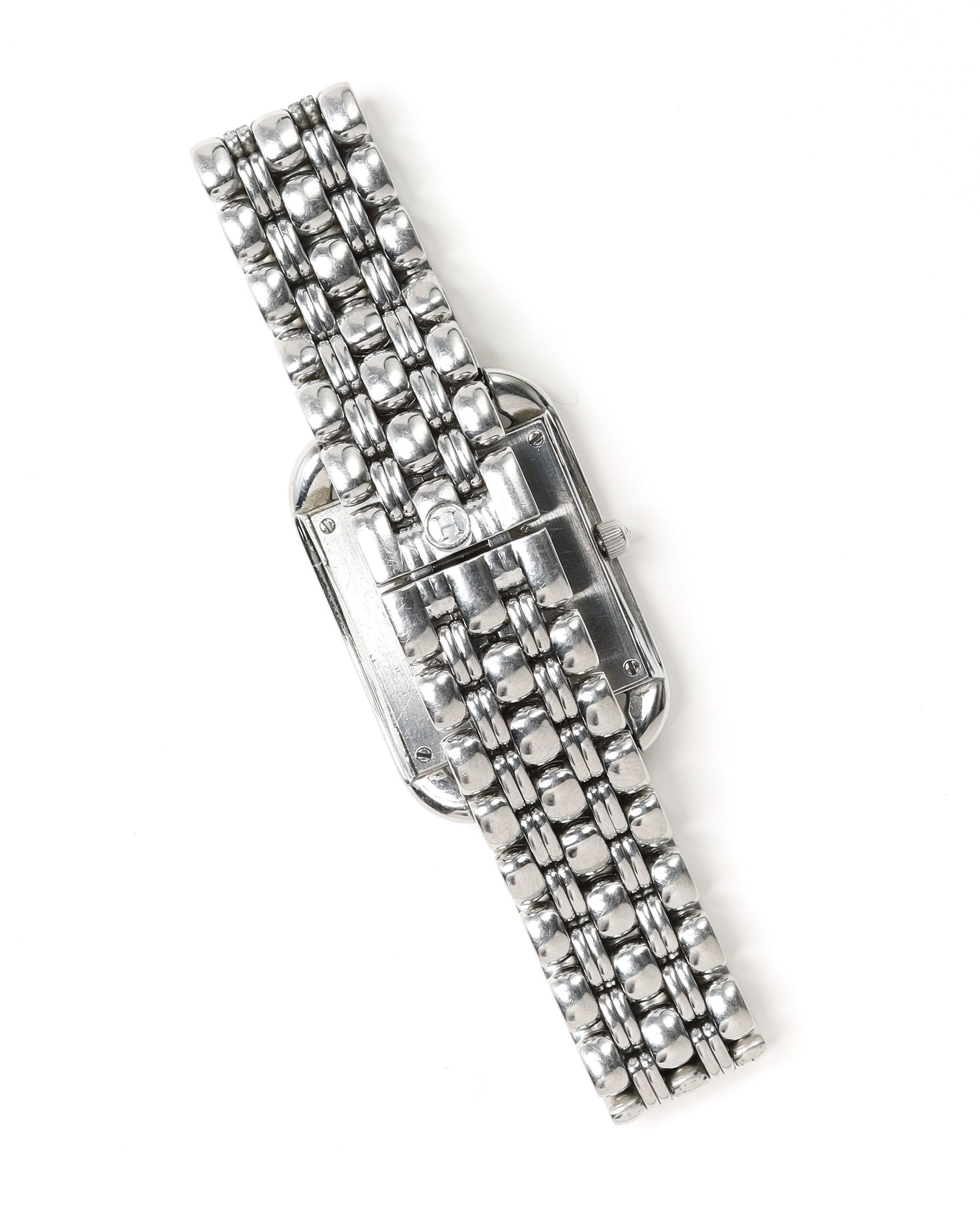 HERMES Pre-owned Hermès Cape Cod 20mm Ref Cc1.210 Rare Bracelet Watch In White