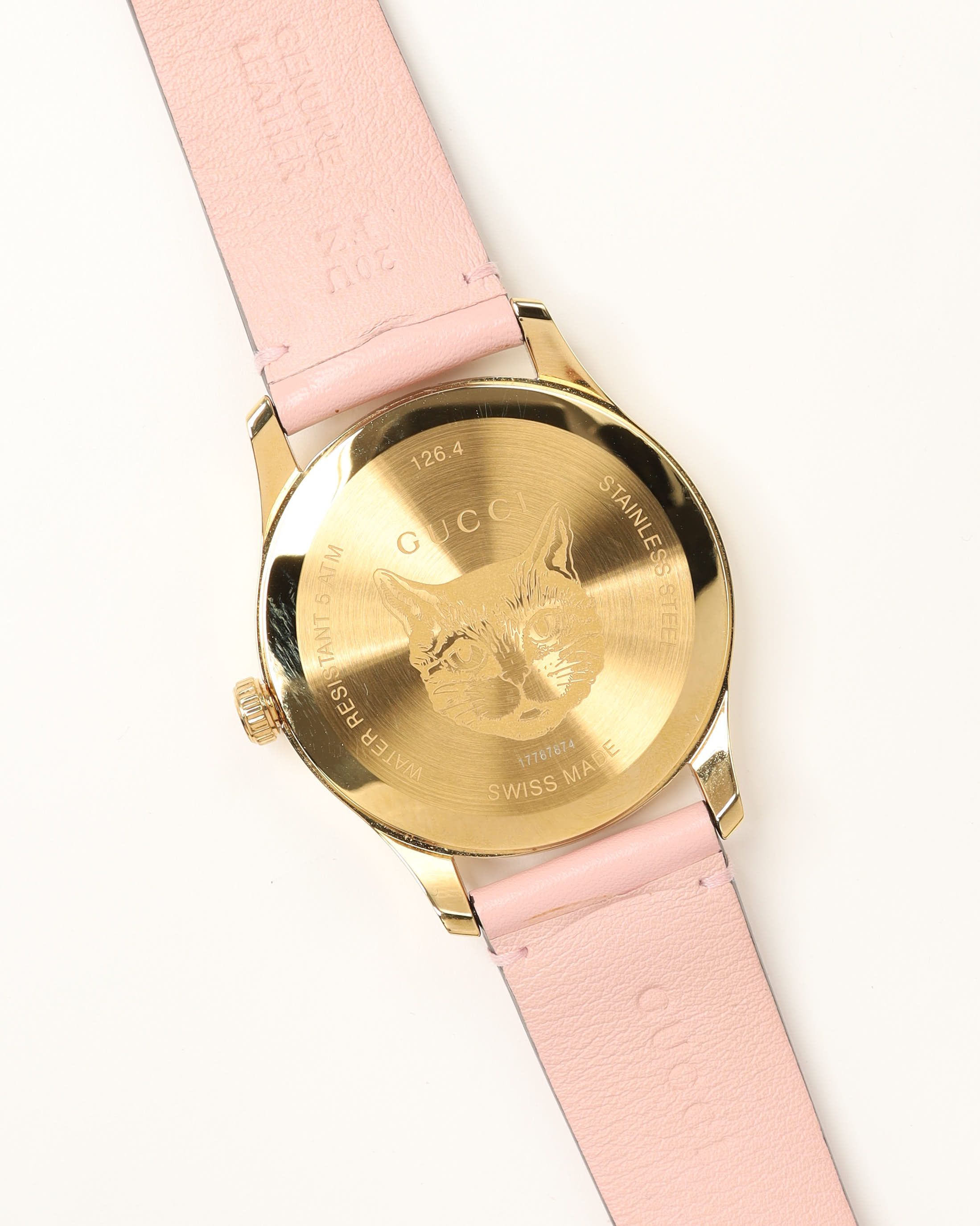 Gucci G-timeless 38mm Ref 126.4 Watch In Pink