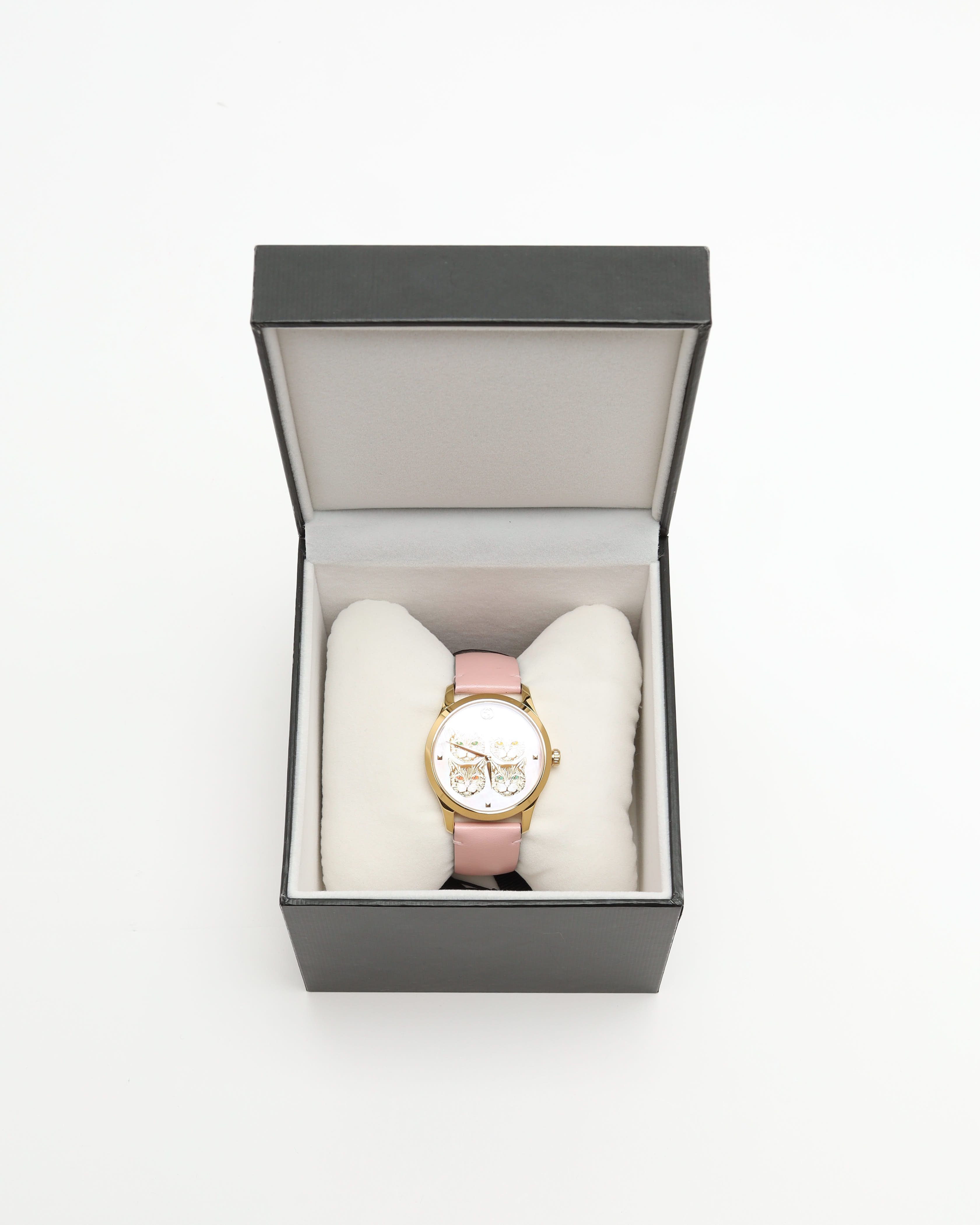 Gucci G-timeless 38mm Ref 126.4 Watch In Pink