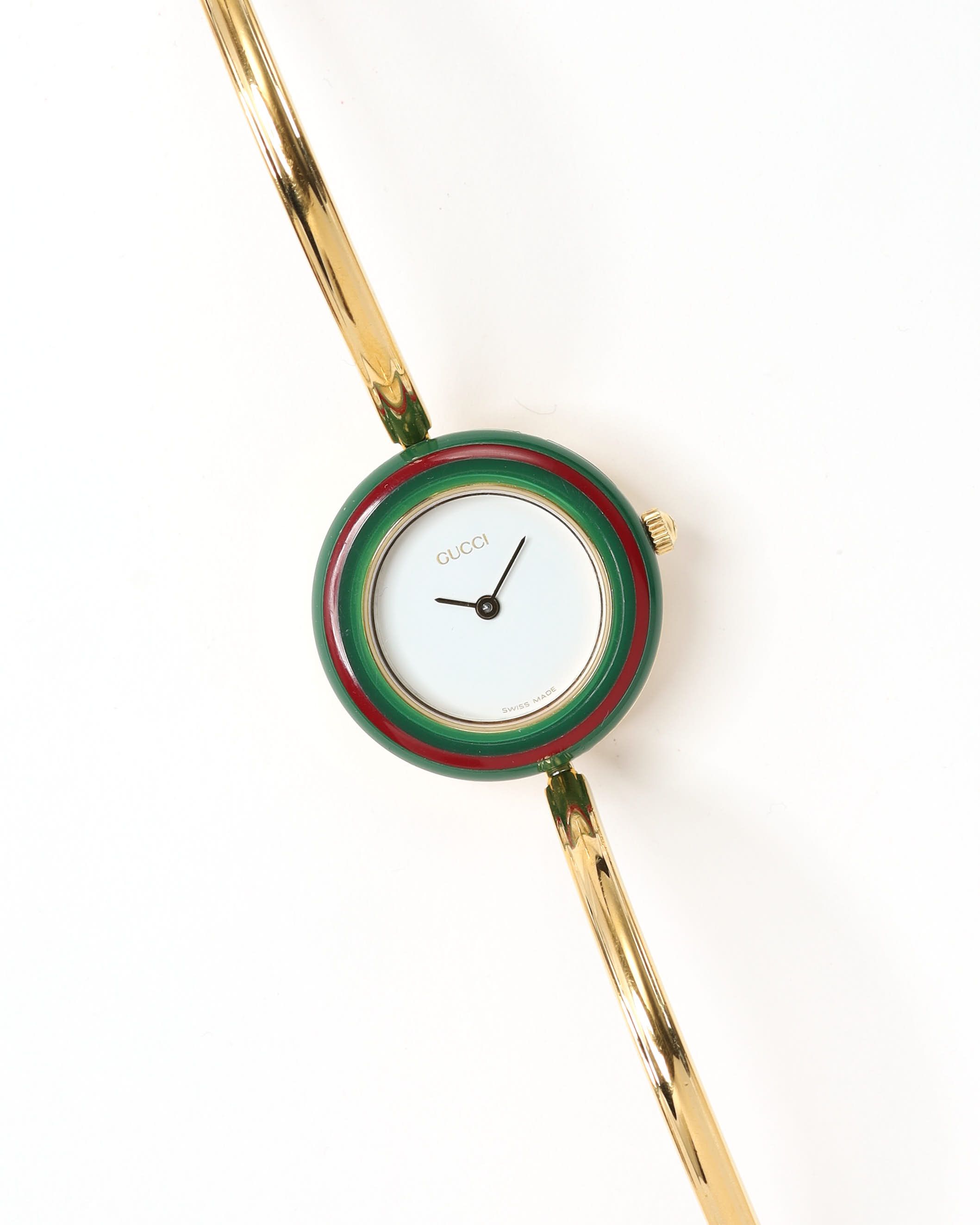 Gucci Change Bezel 26mm Ref 11/12.2 Watch In Brown