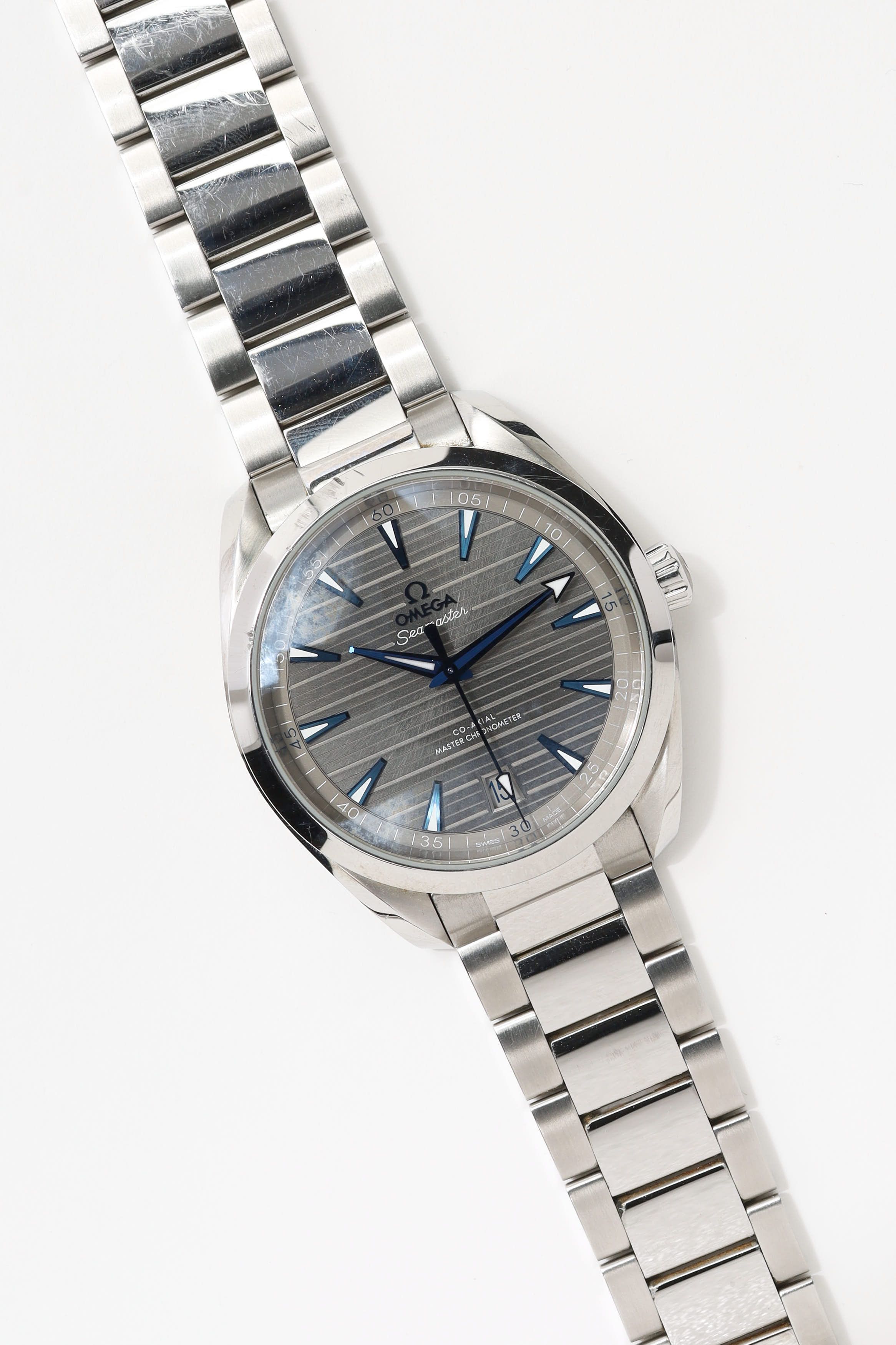 Omega Seamaster Co-axial 41mm Ref Full Set 2017 Watch In Gray