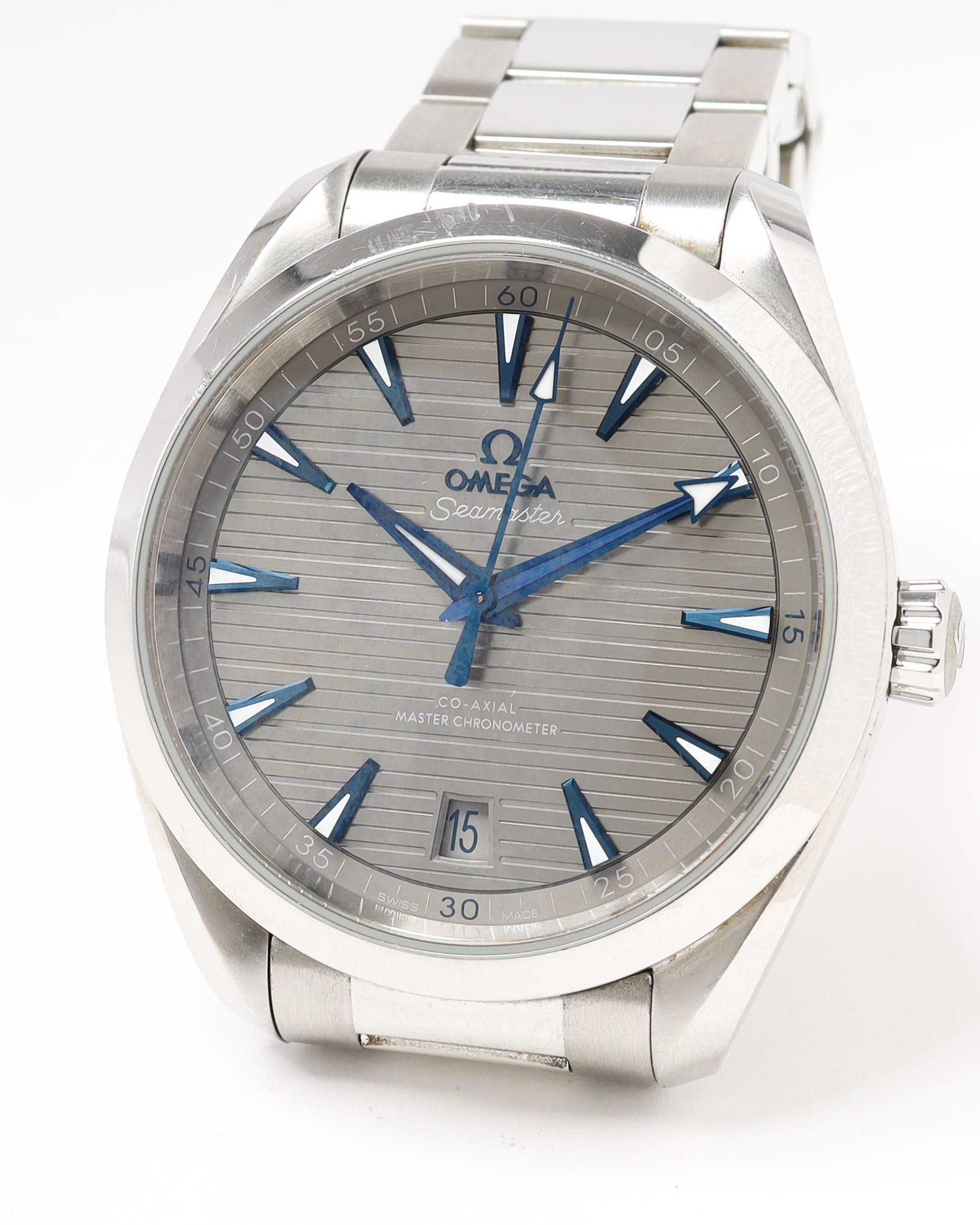 Omega Seamaster Co-axial 41mm Ref Full Set 2017 Watch In Gray