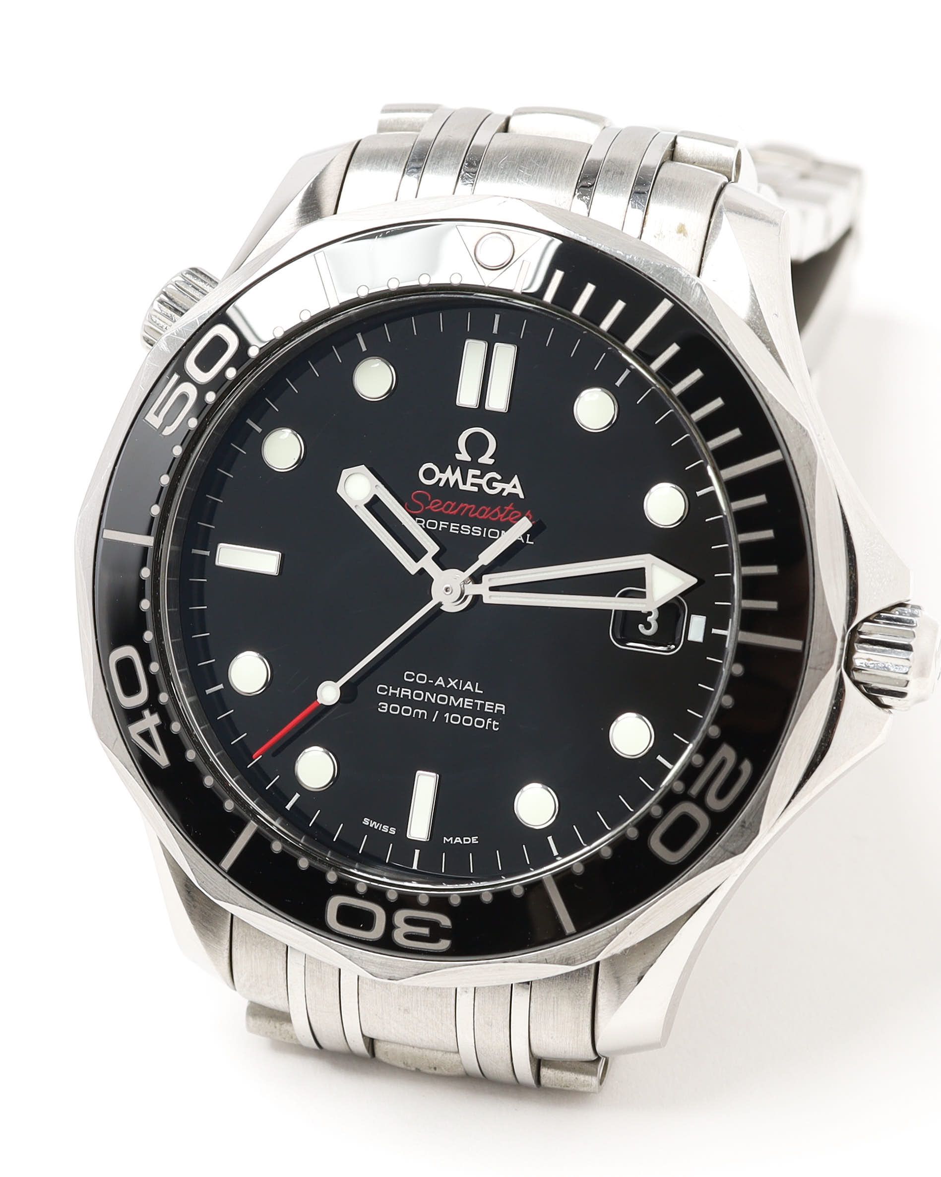 Omega Seamaster 300m 41mm Full Set 2018 Watch In Metallic