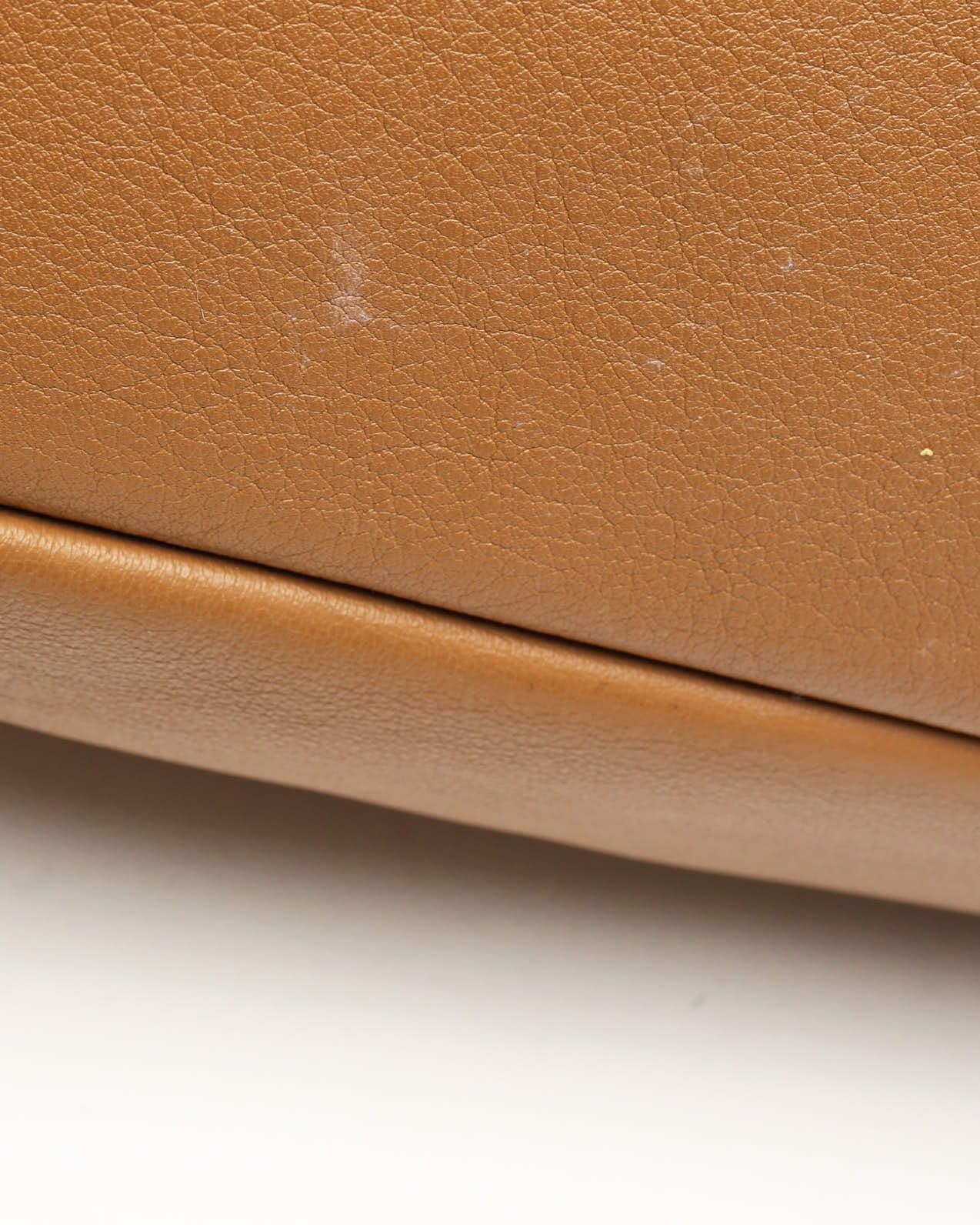 Prada Large Logo-stamp Soft Tote Bag In Brown