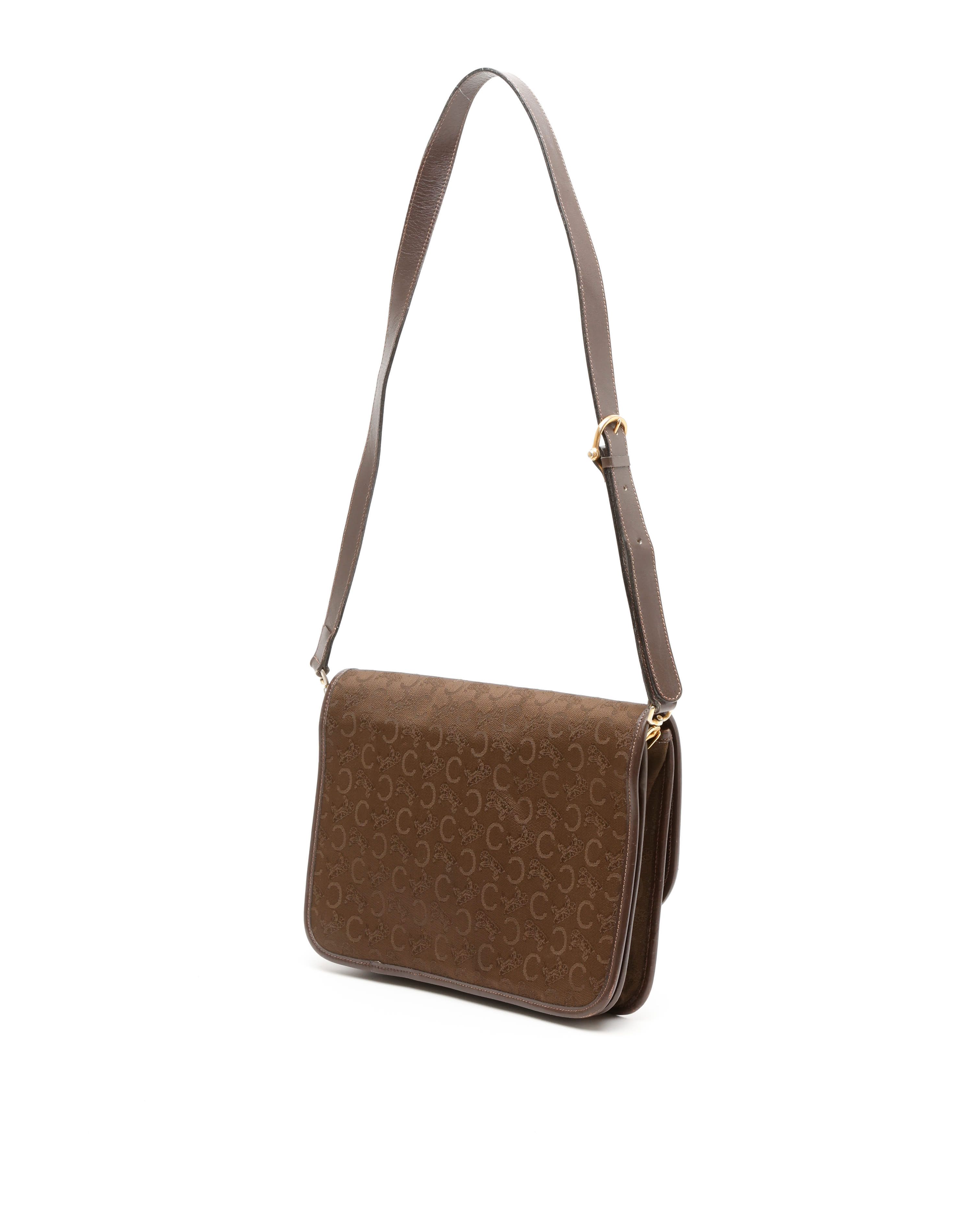 Celine Céline C Carriage Bag In Brown