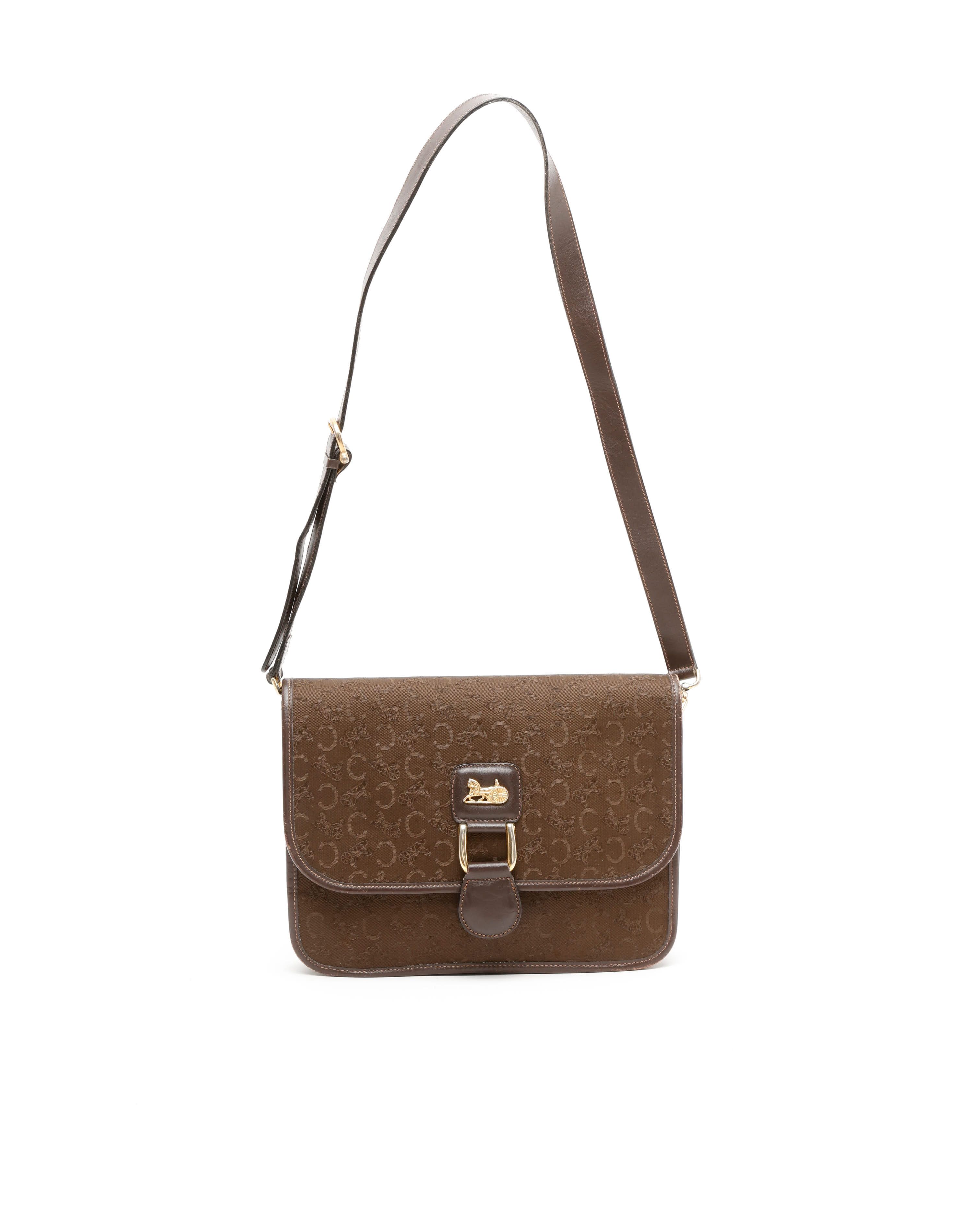 Celine Céline C Carriage Bag In Brown