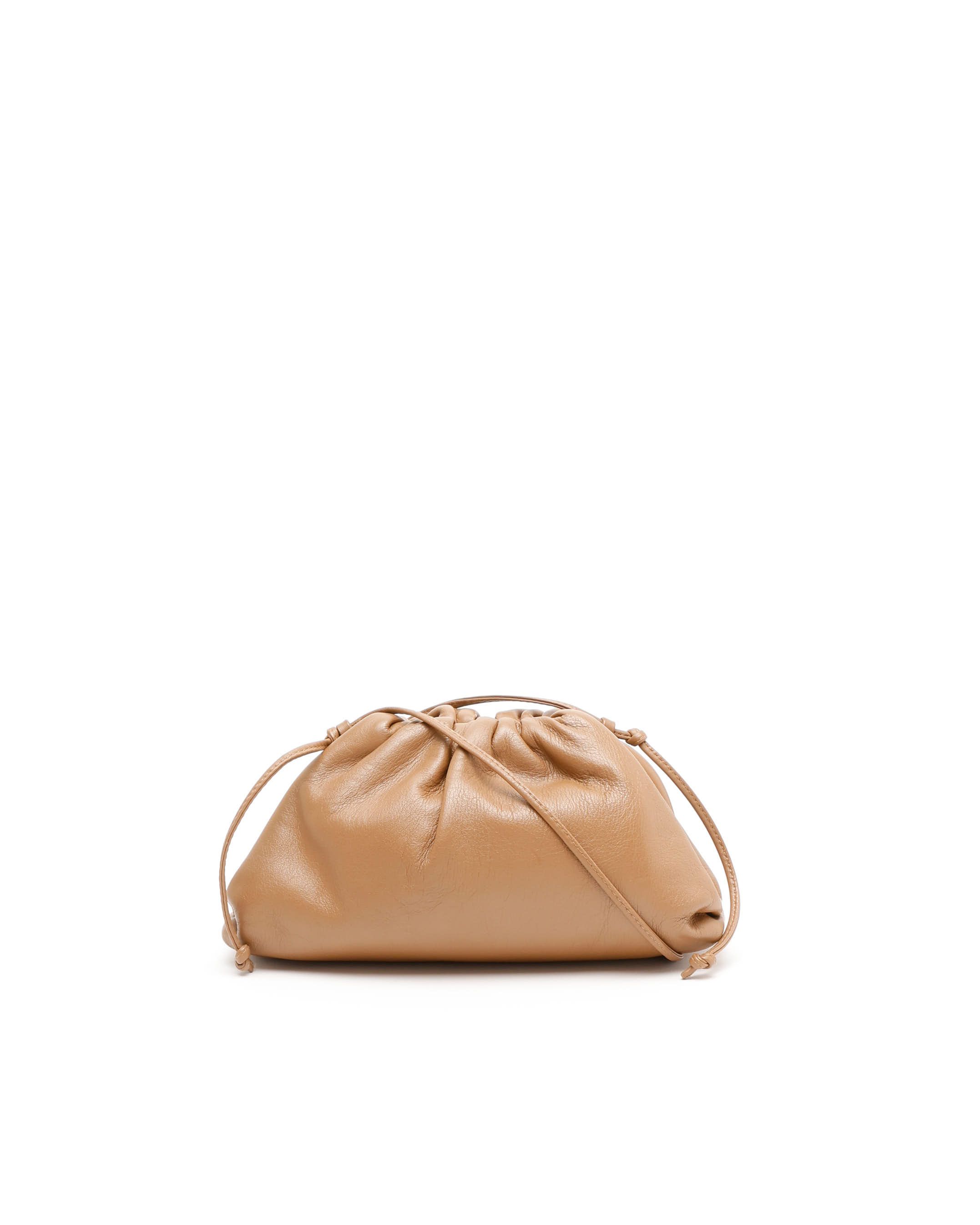 Bottega Veneta Mini The Pouch Bag In Brown