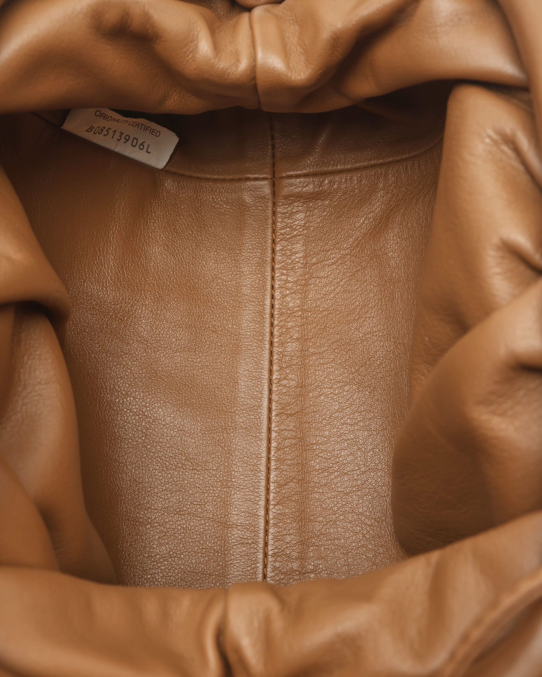 Bottega Veneta Mini The Pouch Bag In Brown