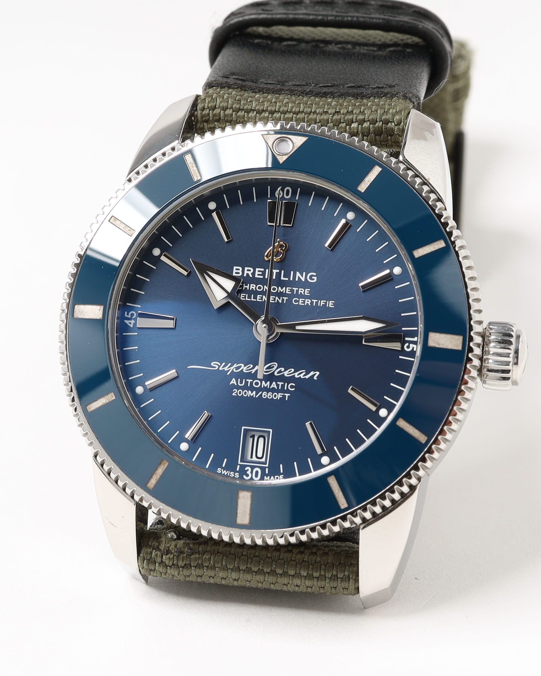 Breitling Superocean 42mm Ref Ab2010 Watch In Gray