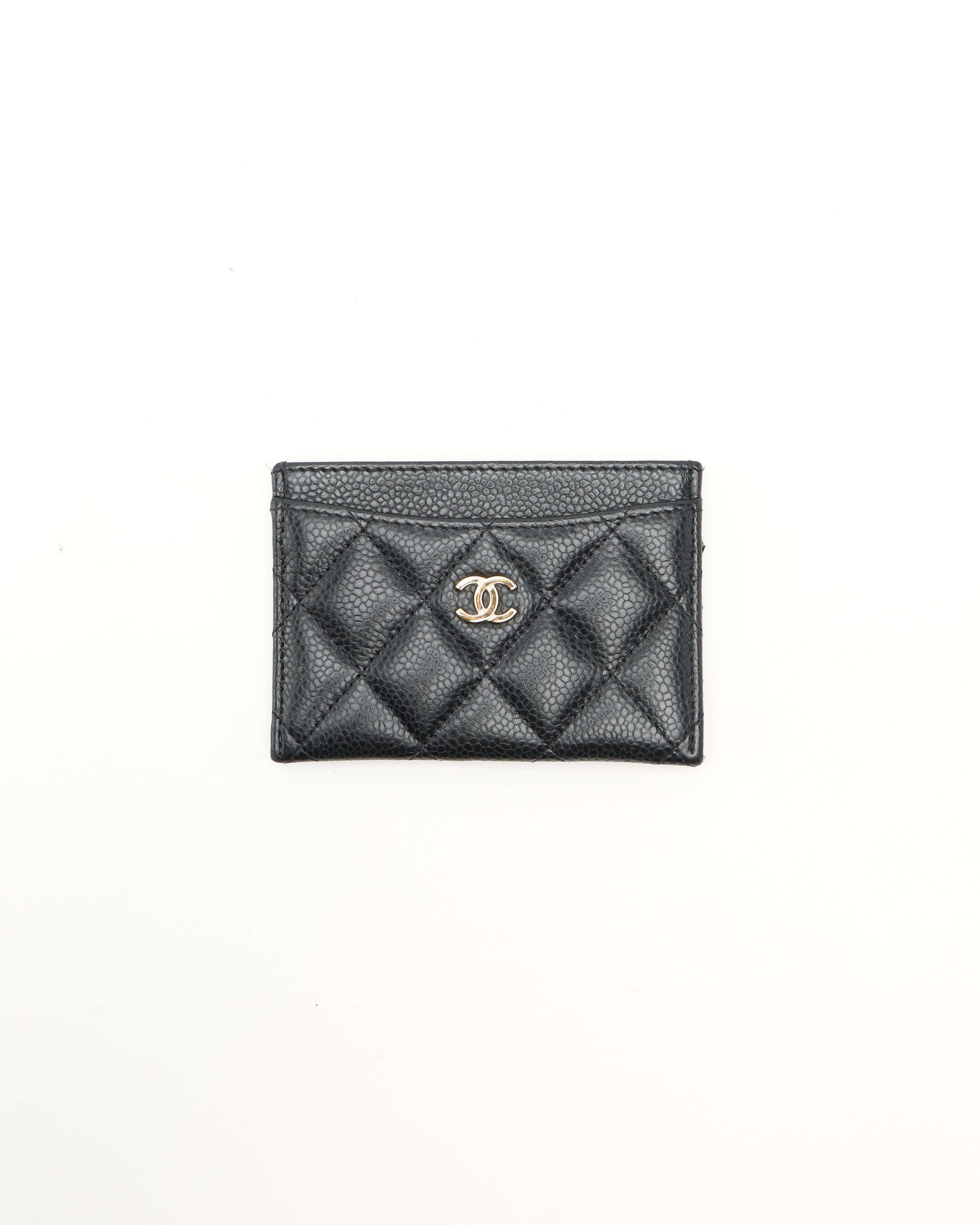 Chanel Coco Mark Matelasse Card Holder