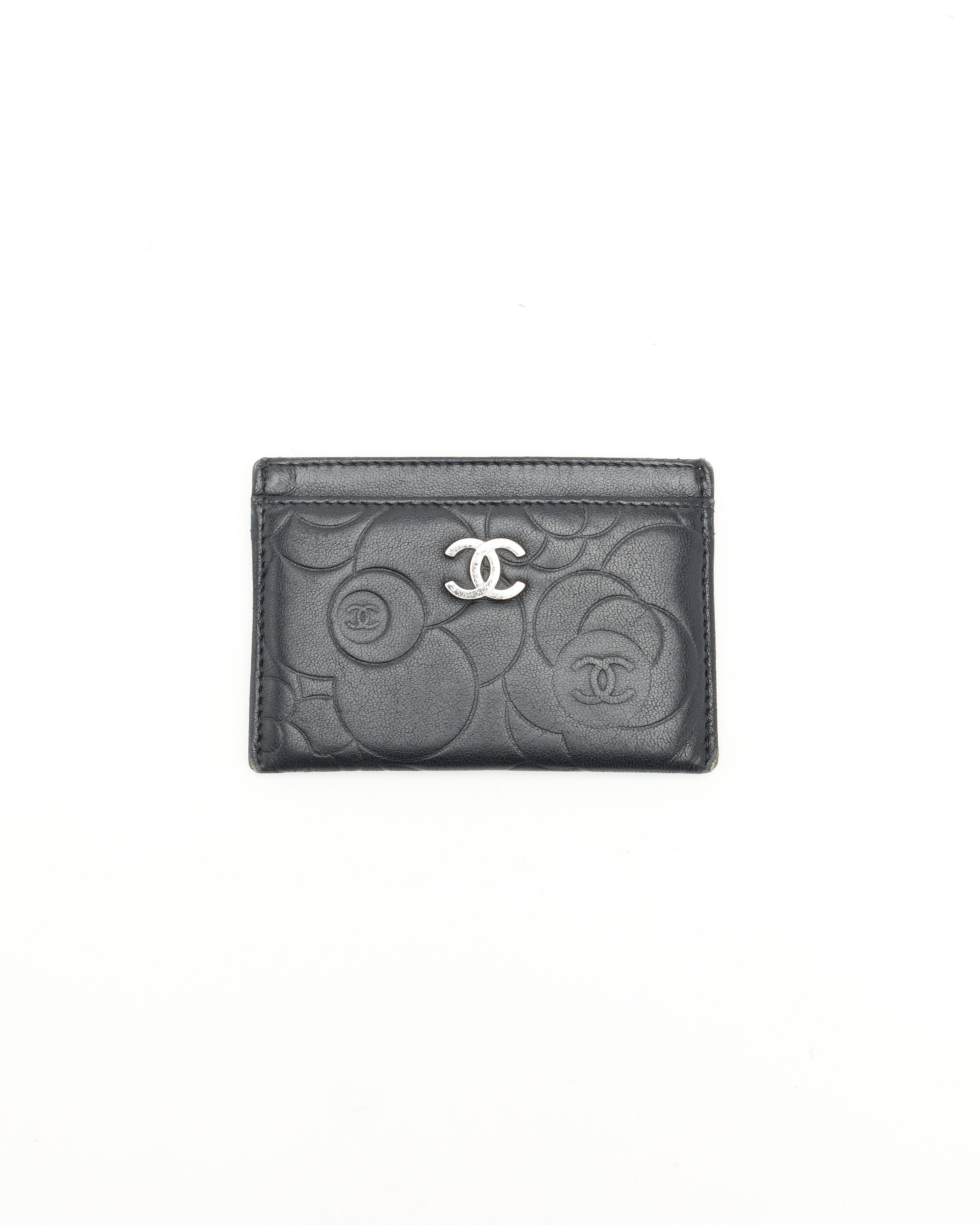 Chanel Camellia Card Holder