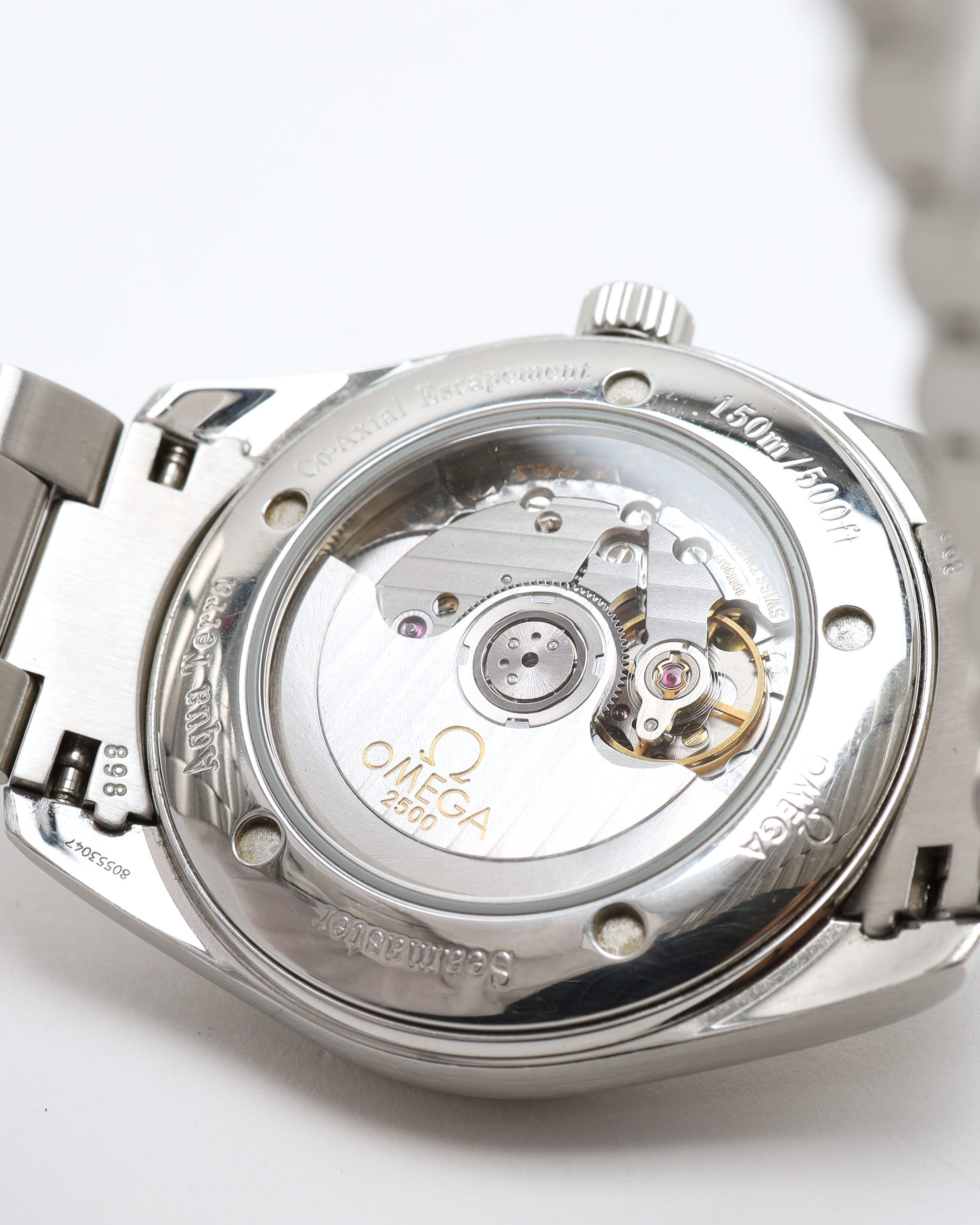 Omega Seamaster Aqua Terra 40mm Full Set 2006 Watch In Metallic