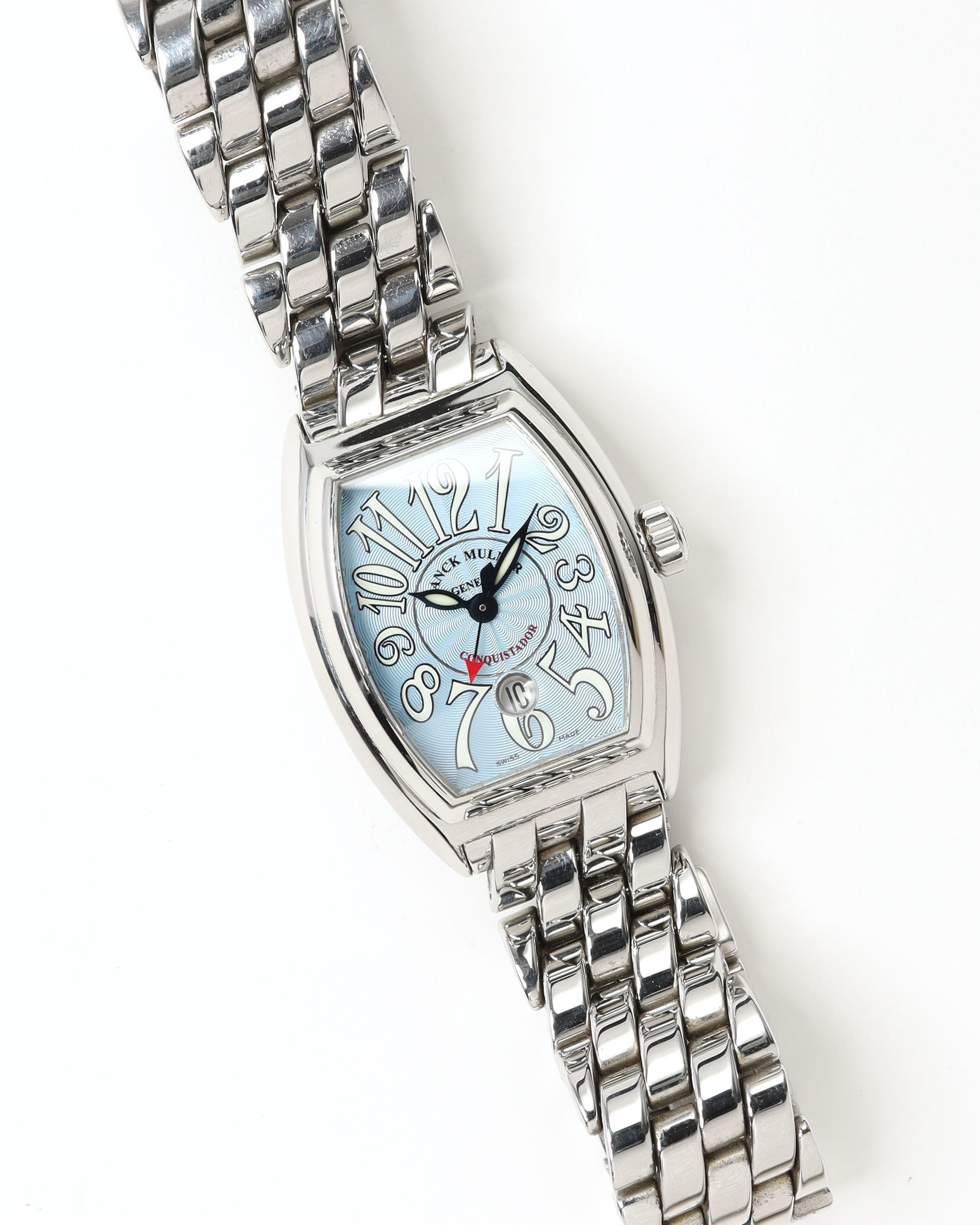 Franck Muller Conquistador 28mm Full Set Ca 2010 Watch In Blue