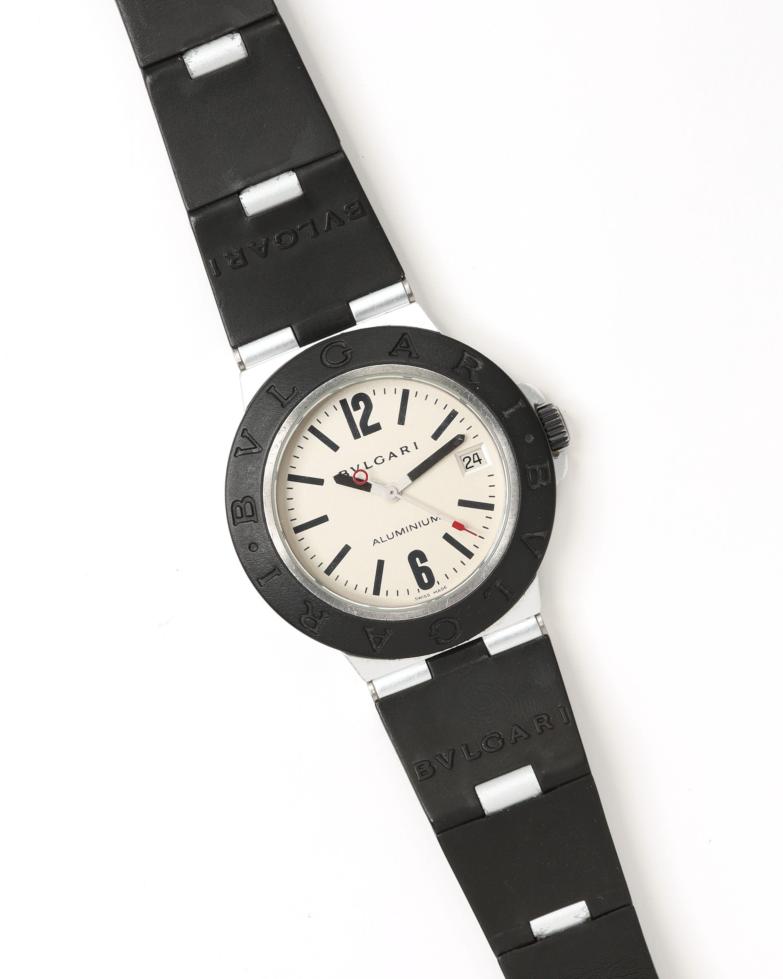 Bvlgari Diagono Aluminium 38mm Full Set 2001 Watch